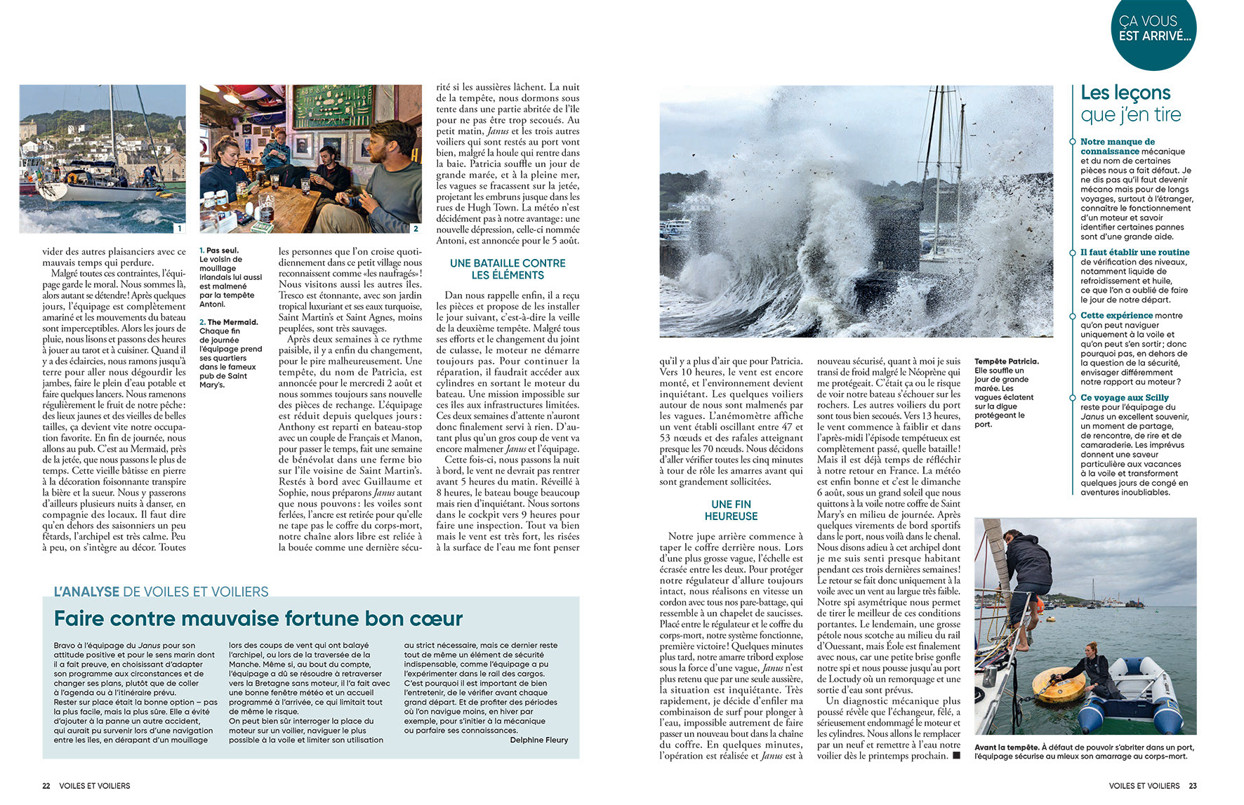 Voiles & Voiliers n° 635 - double page