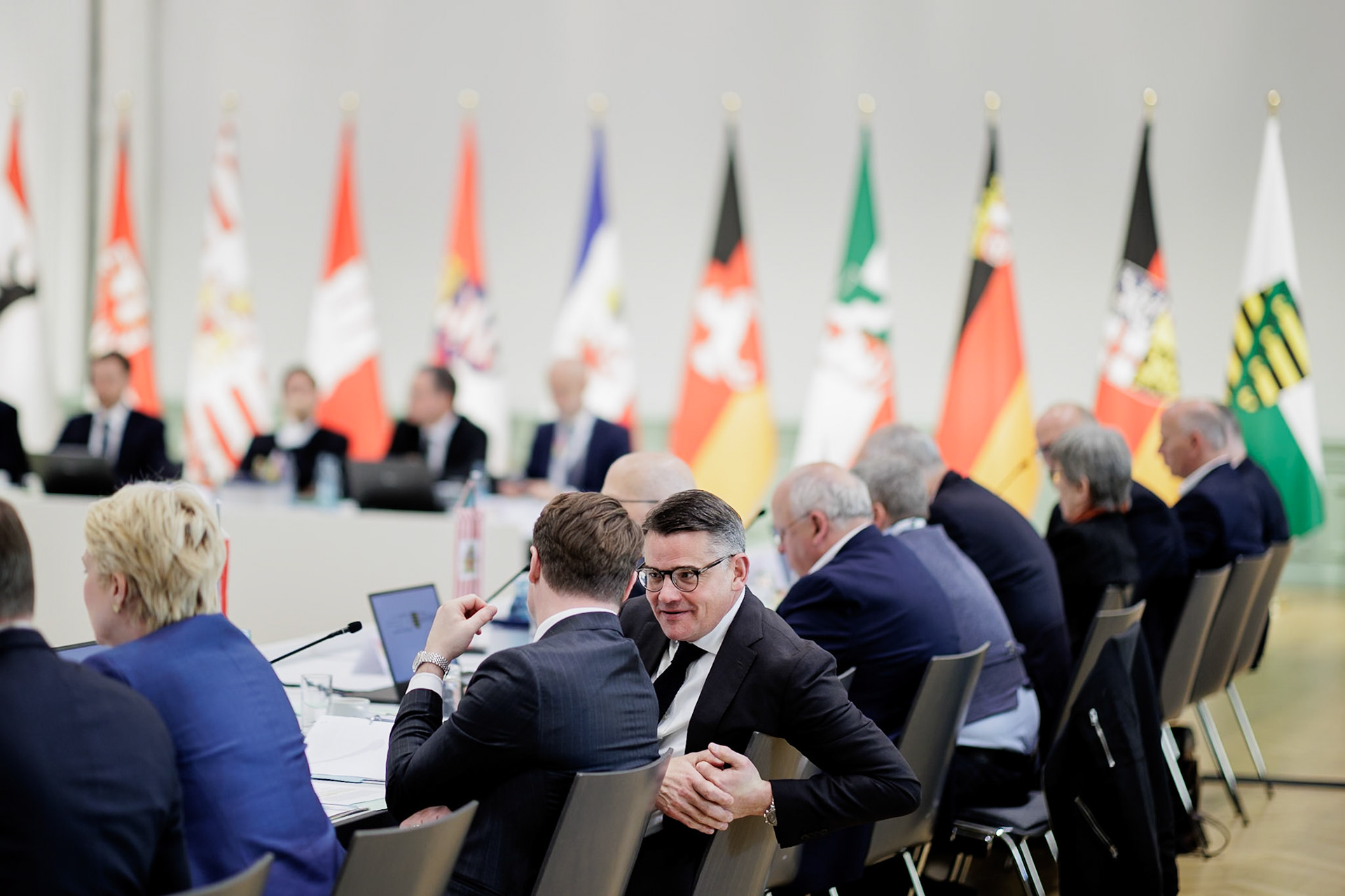 Ministerpräsidentenkonferenz in Leipzig, 25.10.2024, fotografiert für die Sächsische Staatskanzlei