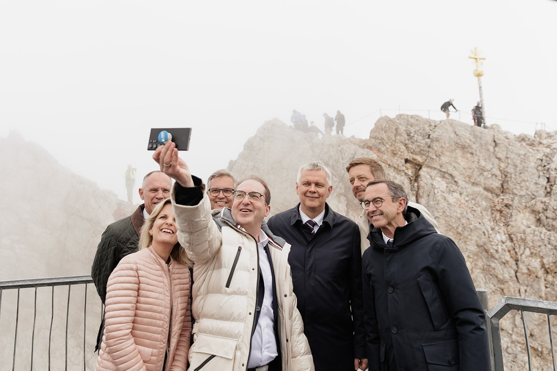 Bundesinnenminister Alexander Dobrindt, Zugspitz-Summit on Migration, Garmisch-Partenkirchen, 18.07.2025, fotografiert für BMI via Bundesfoto