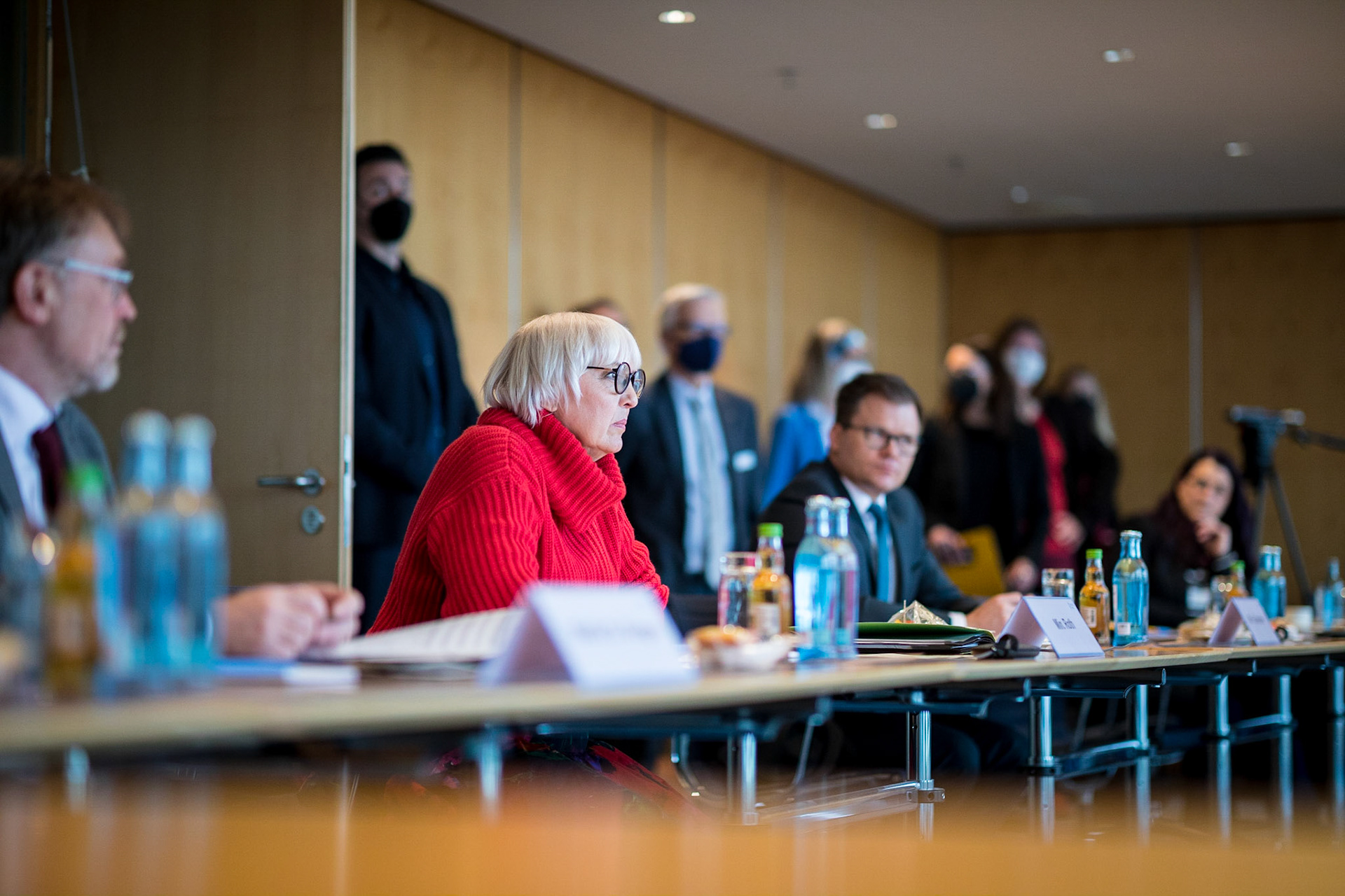 Kulturstaatsministerin Claudia Roth, Leipzig, 31.03.2022, fotografiert für Sächsische Staatskanzlei  