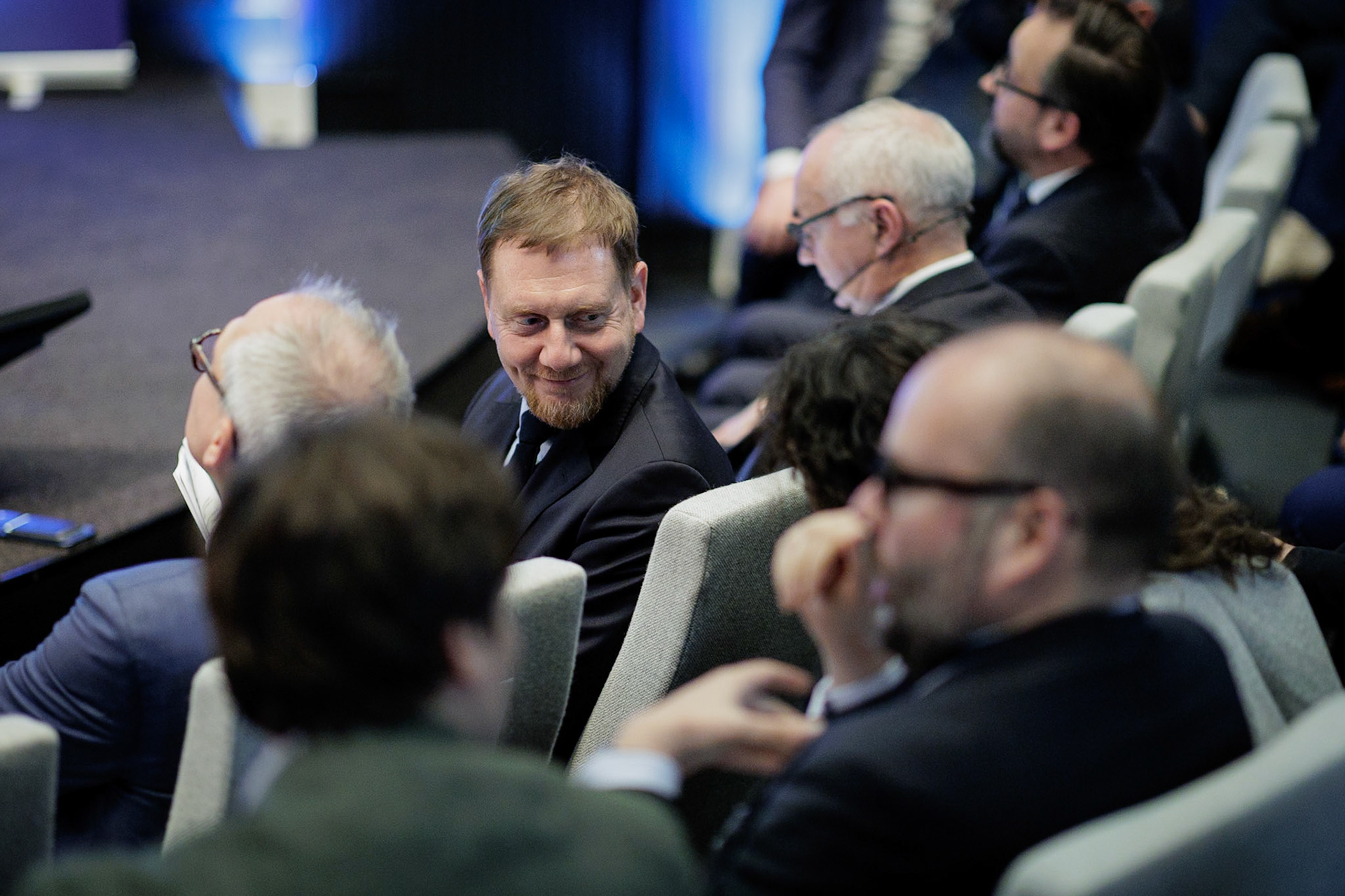 Sachsens Ministerpräsident Michael Kretschmer in Brüssel, 3.11.2025, fotografiert die die Sächsische Staatskanzlei