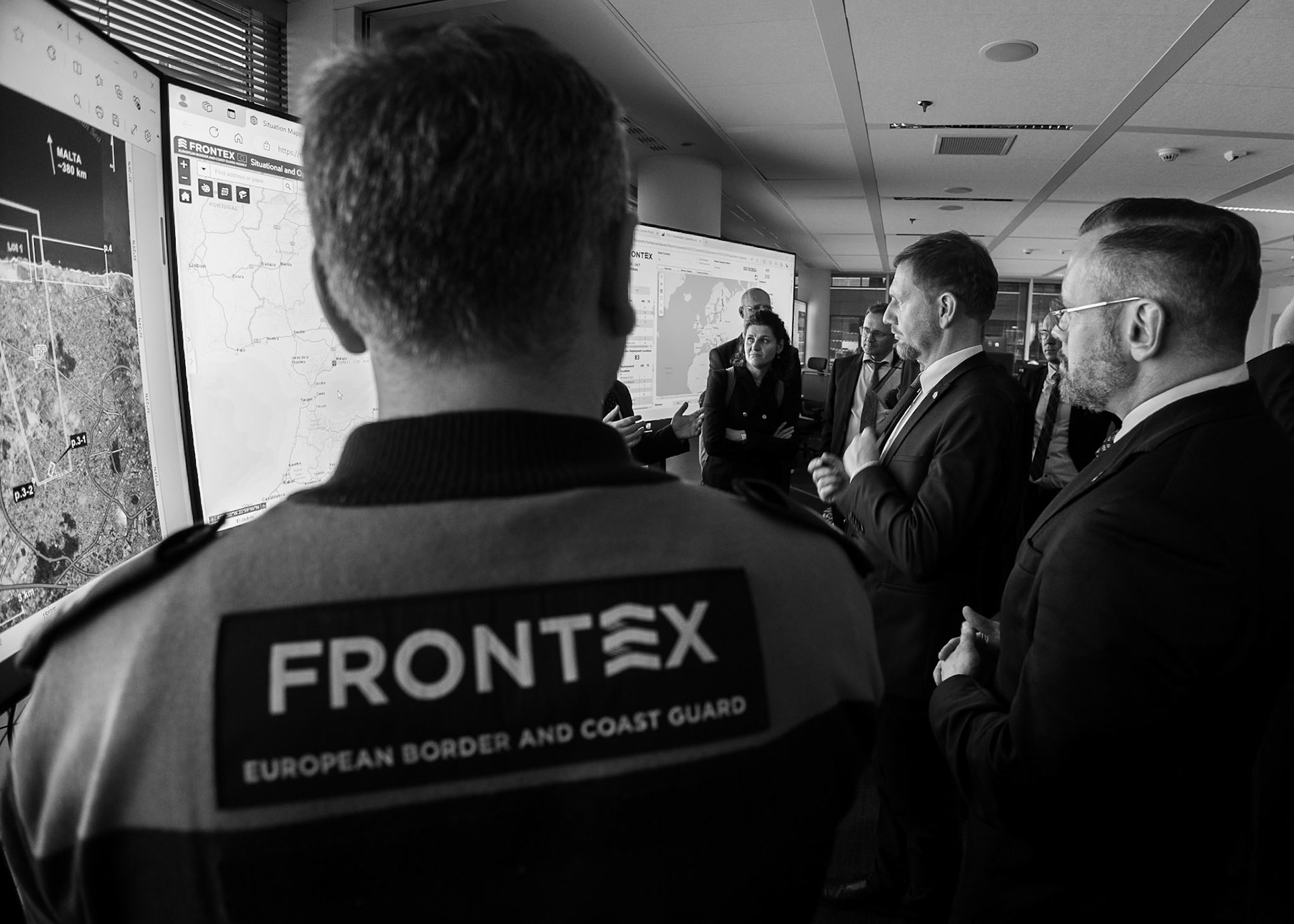 Sachsens Ministerpräsident Michael Kretschmer, Warschau, 03.10.2024, fotografiert für die Sächsische Staatskanzlei