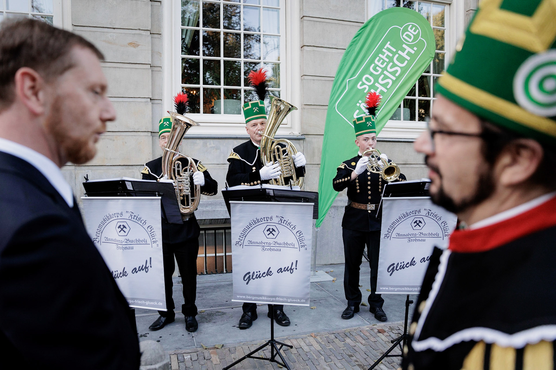 Michael Kretschmer, Ministerpräsident Sachsen in Den Haag, Oktober 2022, fotografiert für Sächsische Staatskanzlei