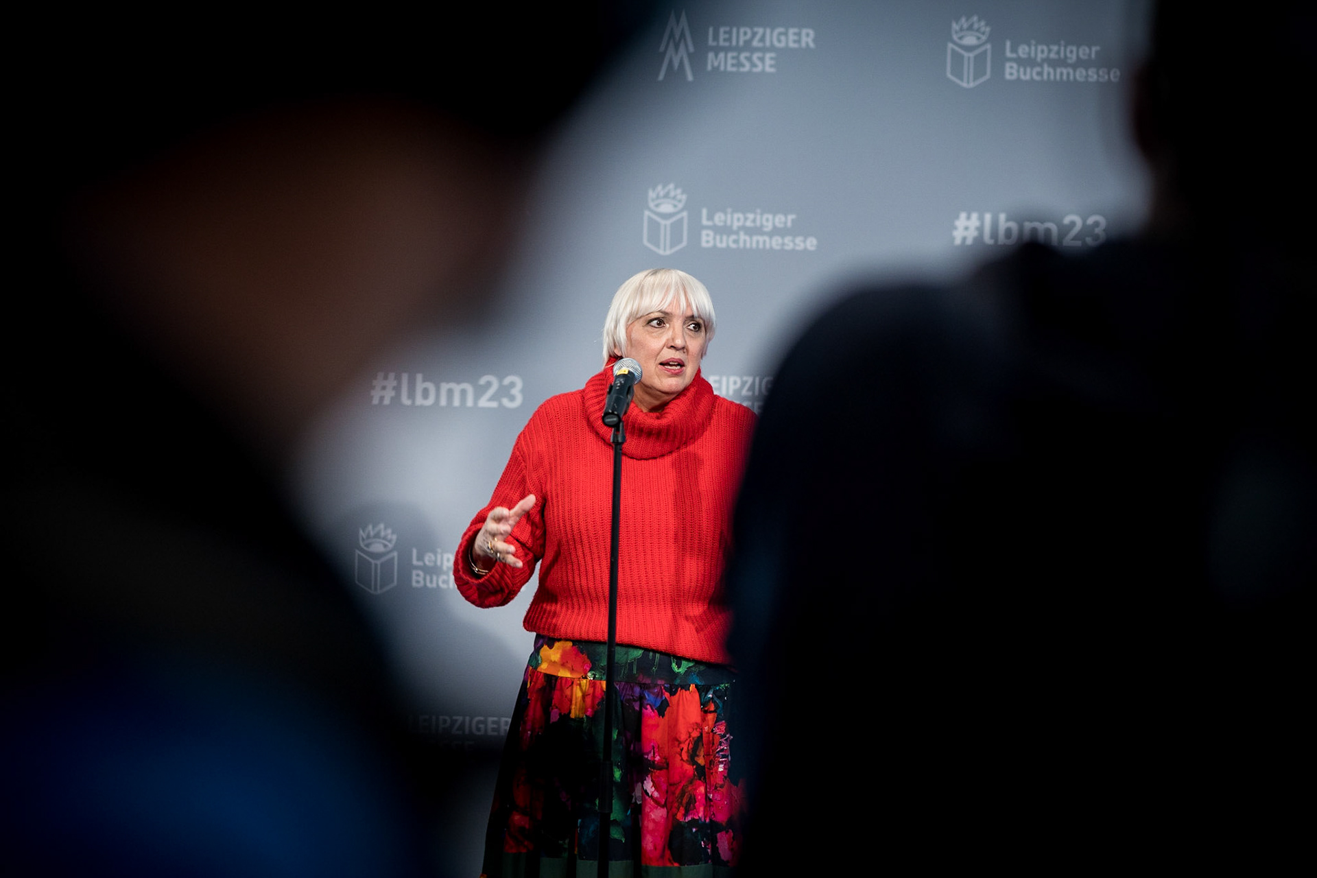 Kulturstaatsministerin Claudia Roth, Leipzig, 31.03.2022, fotografiert für Sächsische Staatskanzlei   