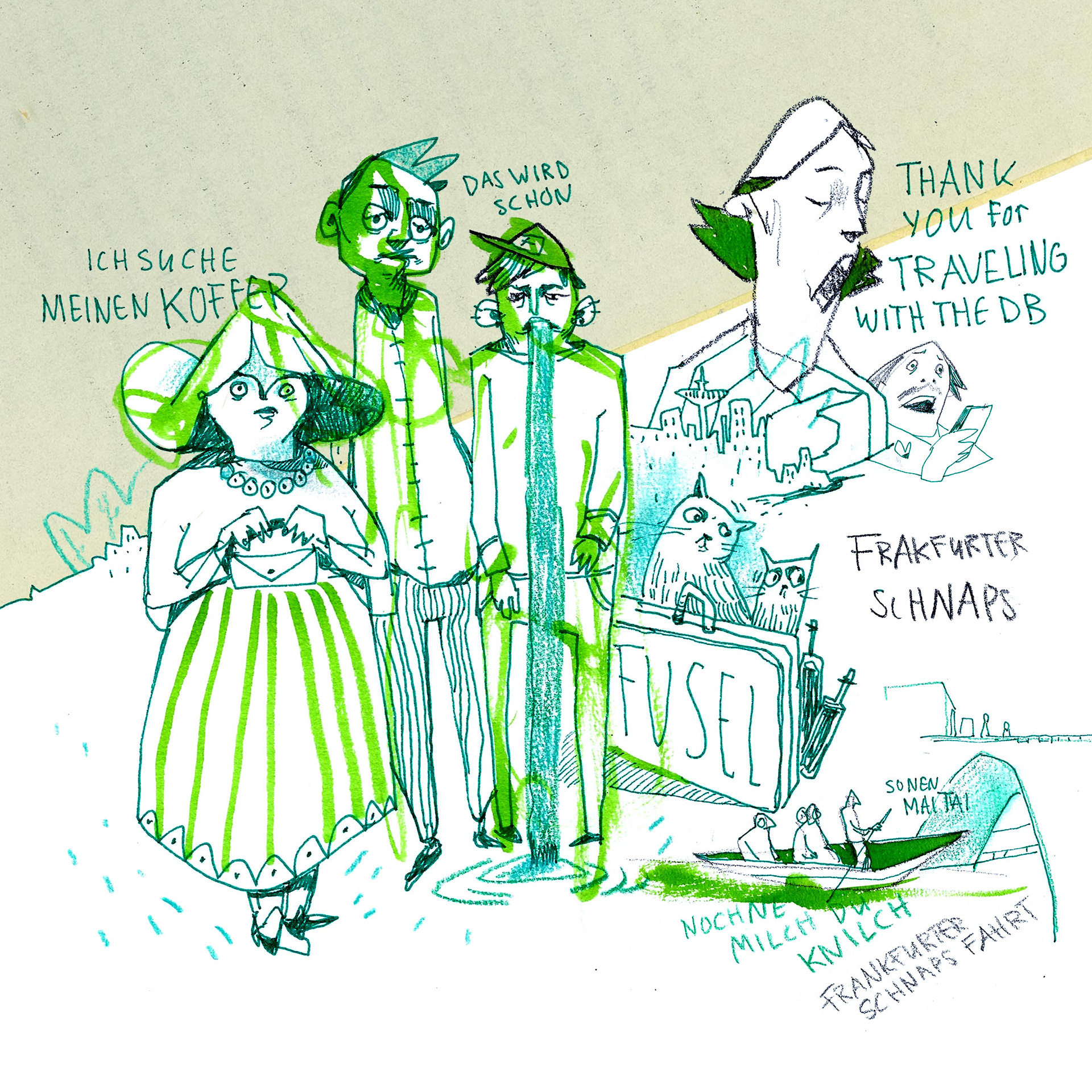 Peng! Improtheater // Live Illustration