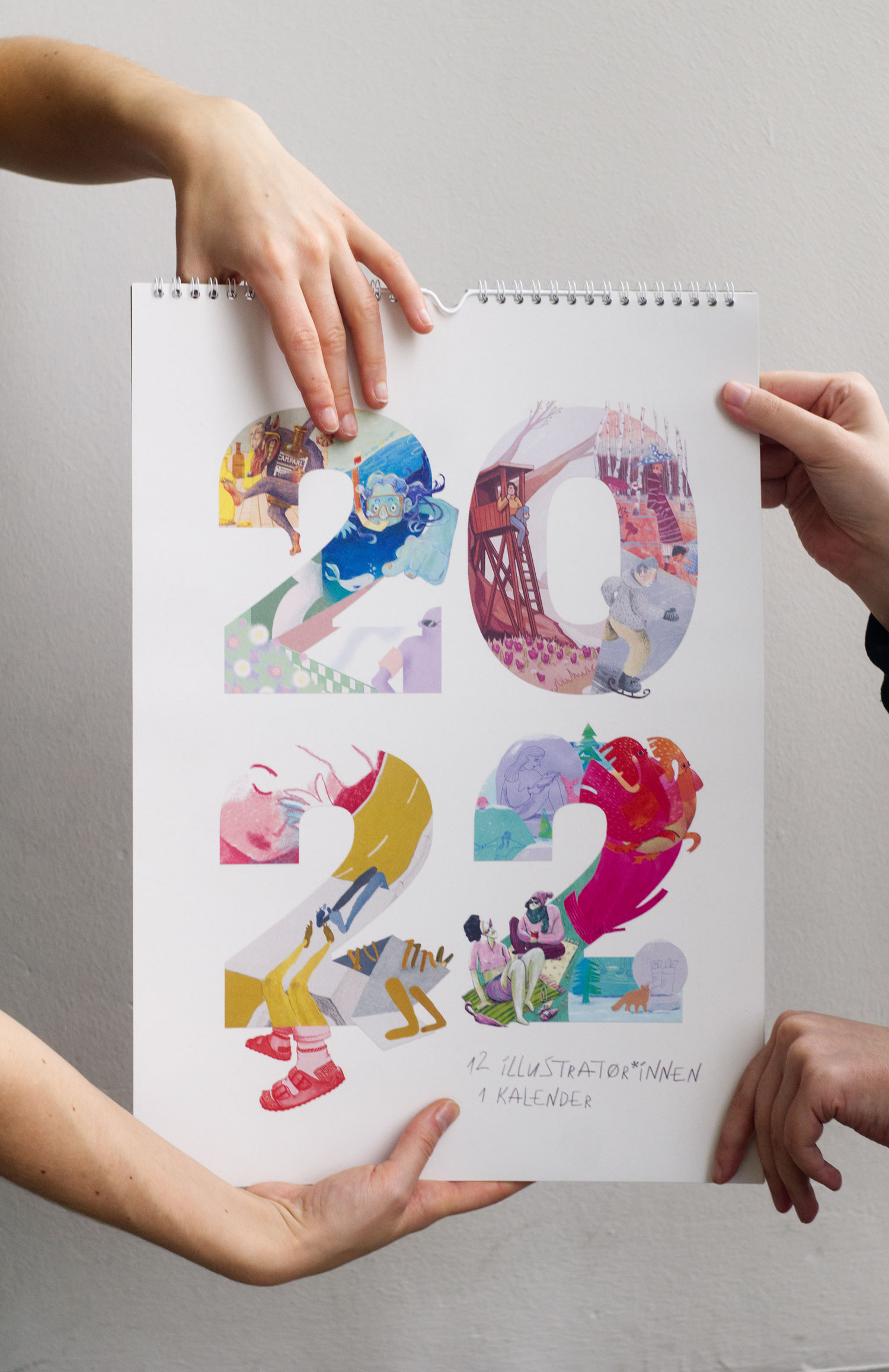 Kalender 2022 // 12 Illustratoren