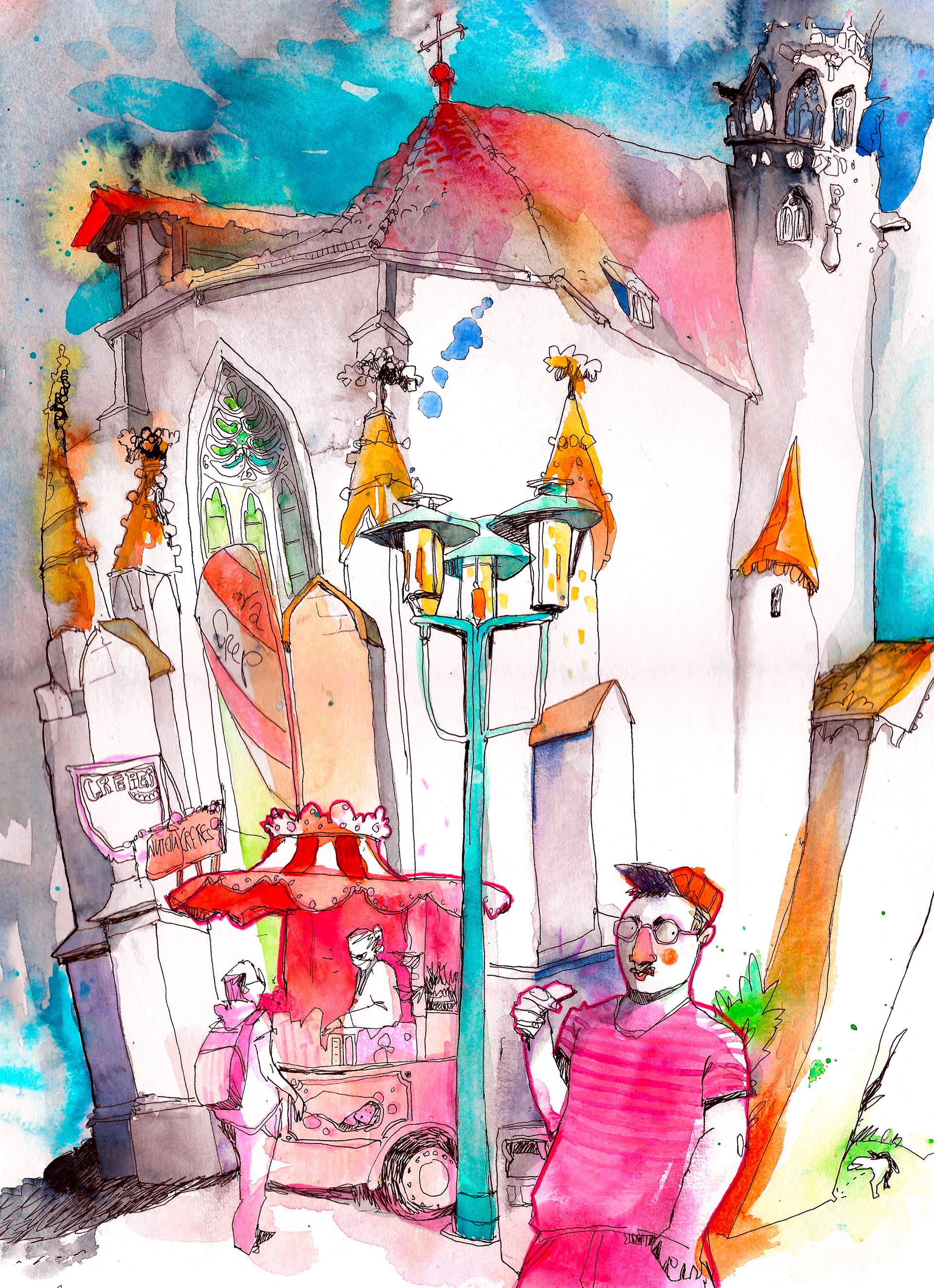 Urban Sketching // Wuppertal/Münster