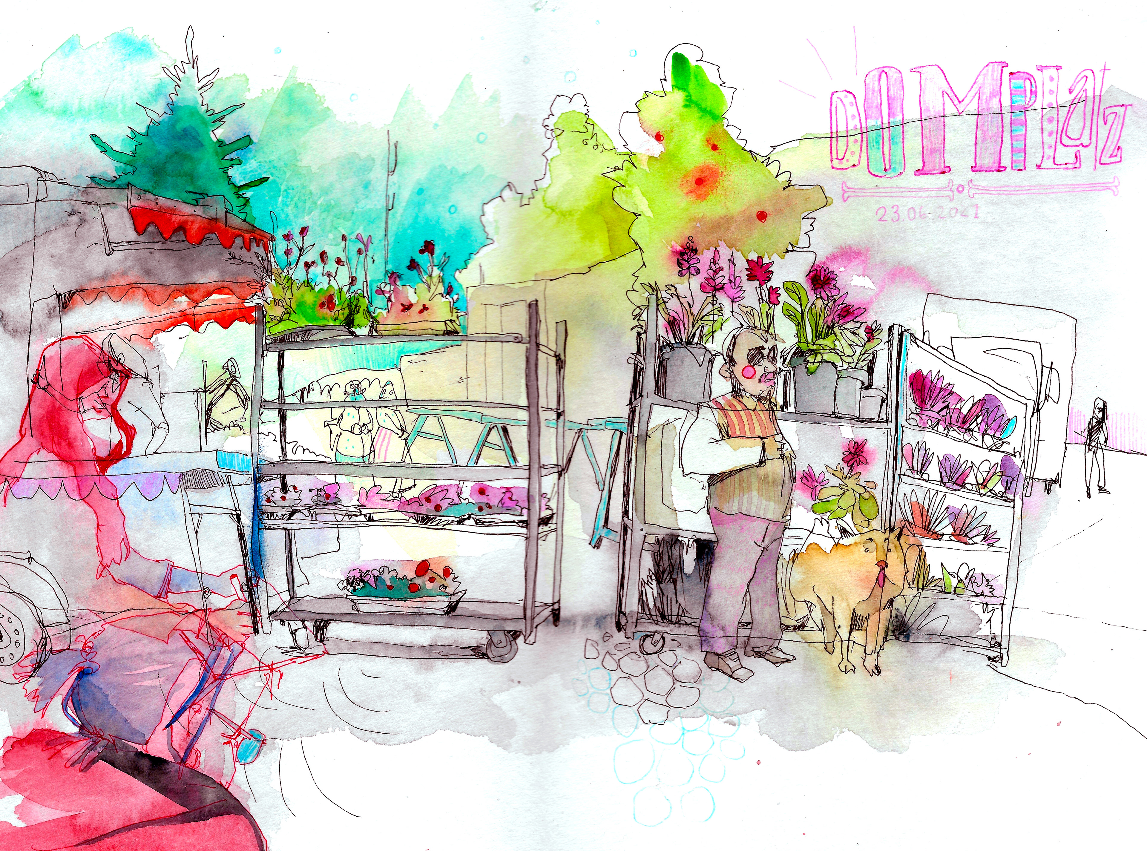 Urban Sketching // Wuppertal/Münster