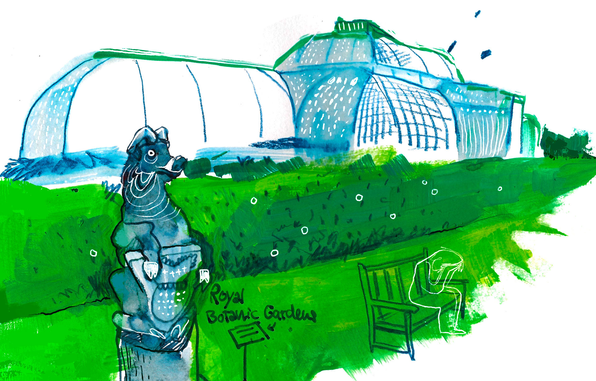 Royal Botanical Gardens // Gouache