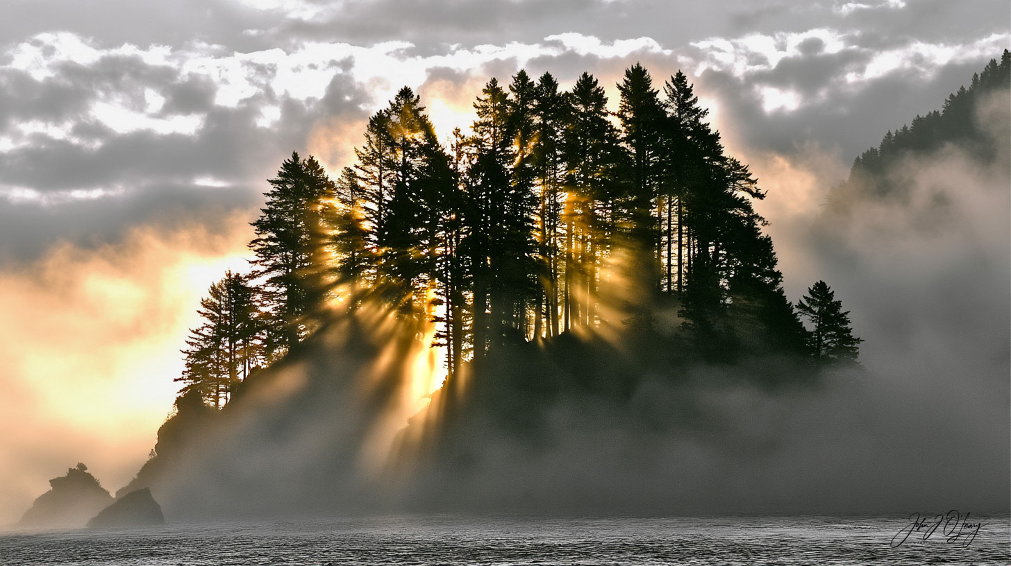 GOD RAYS