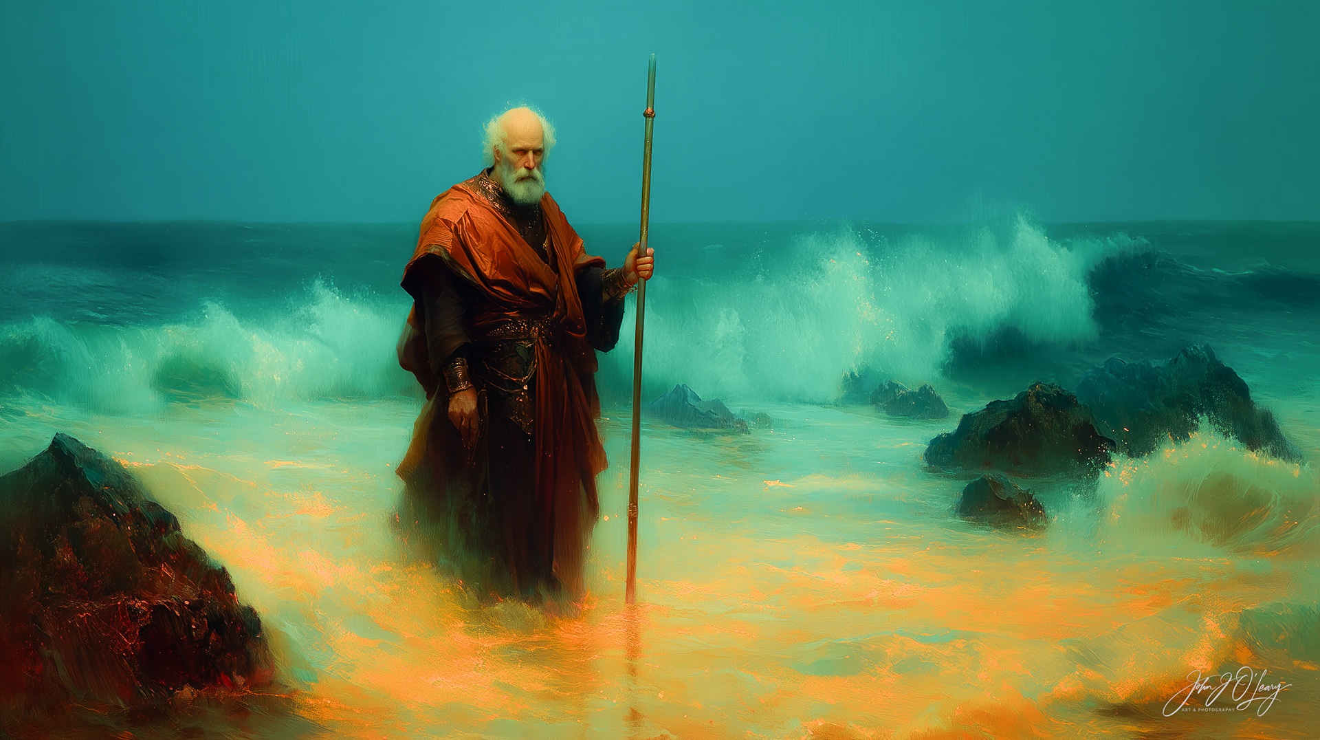 MOSES AT THE RED SEA