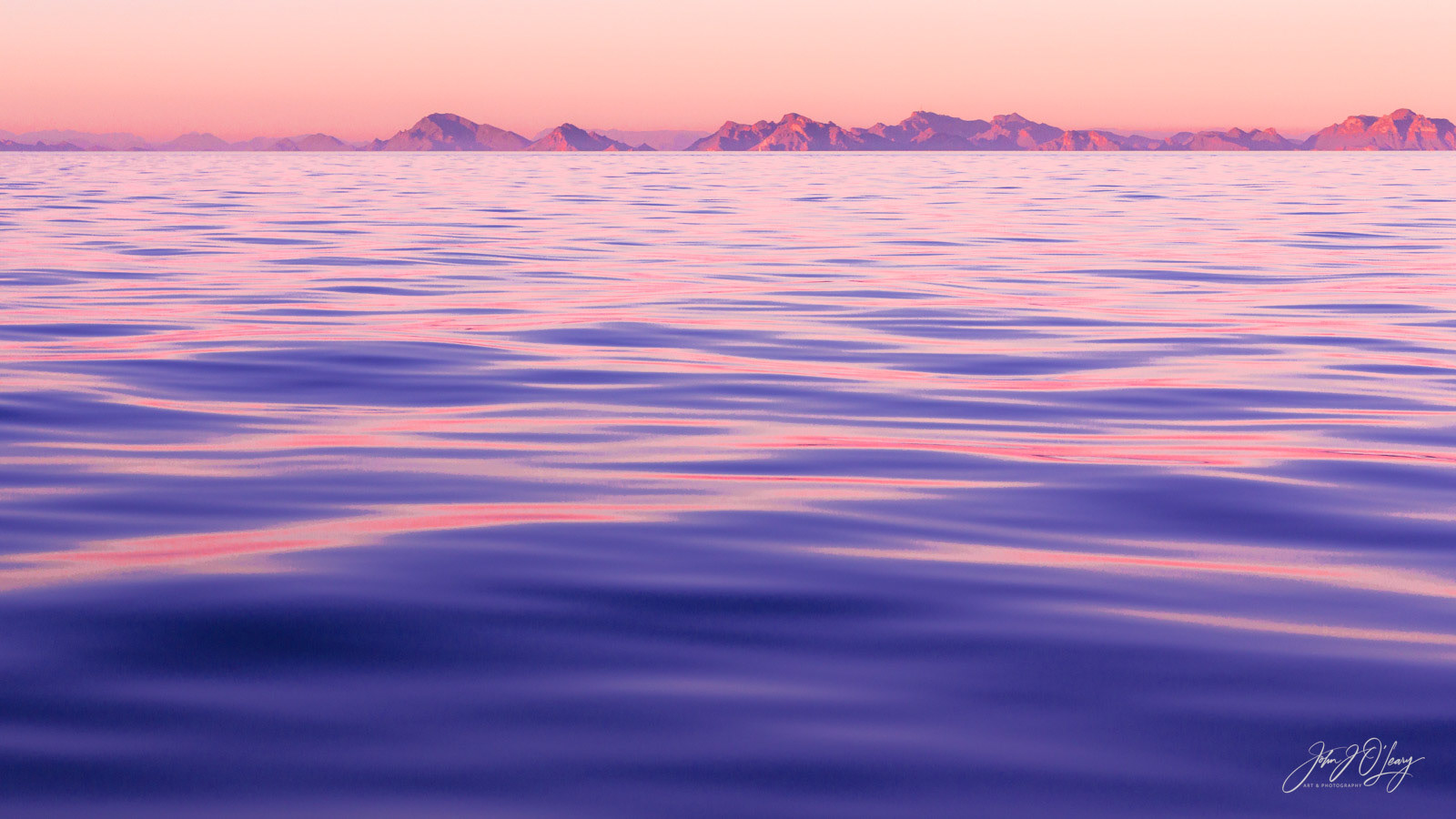 CALM SEAS AT SUNSET | MEXICO