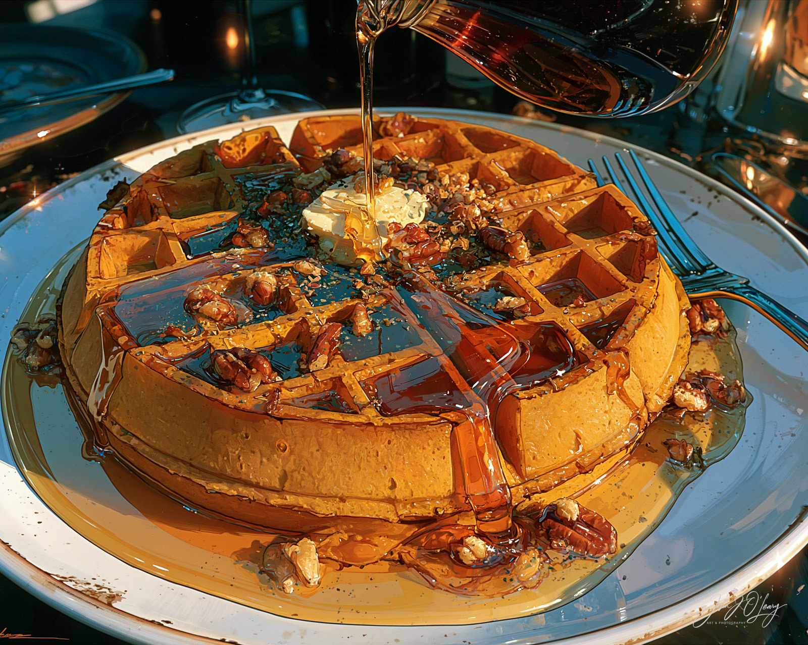 WAFFLE BREAKFAST