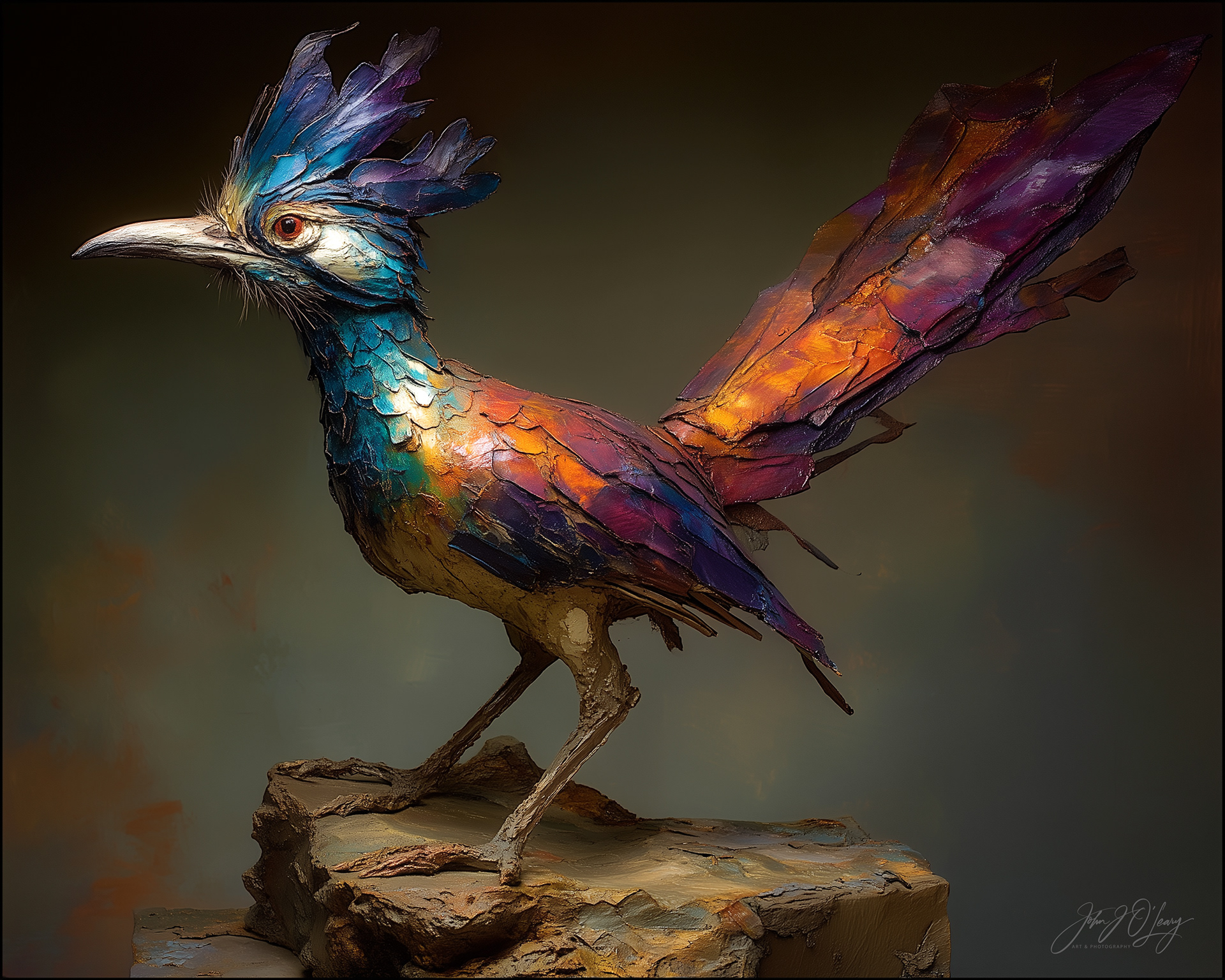 ROADRUNNER METAL SCULPTURE