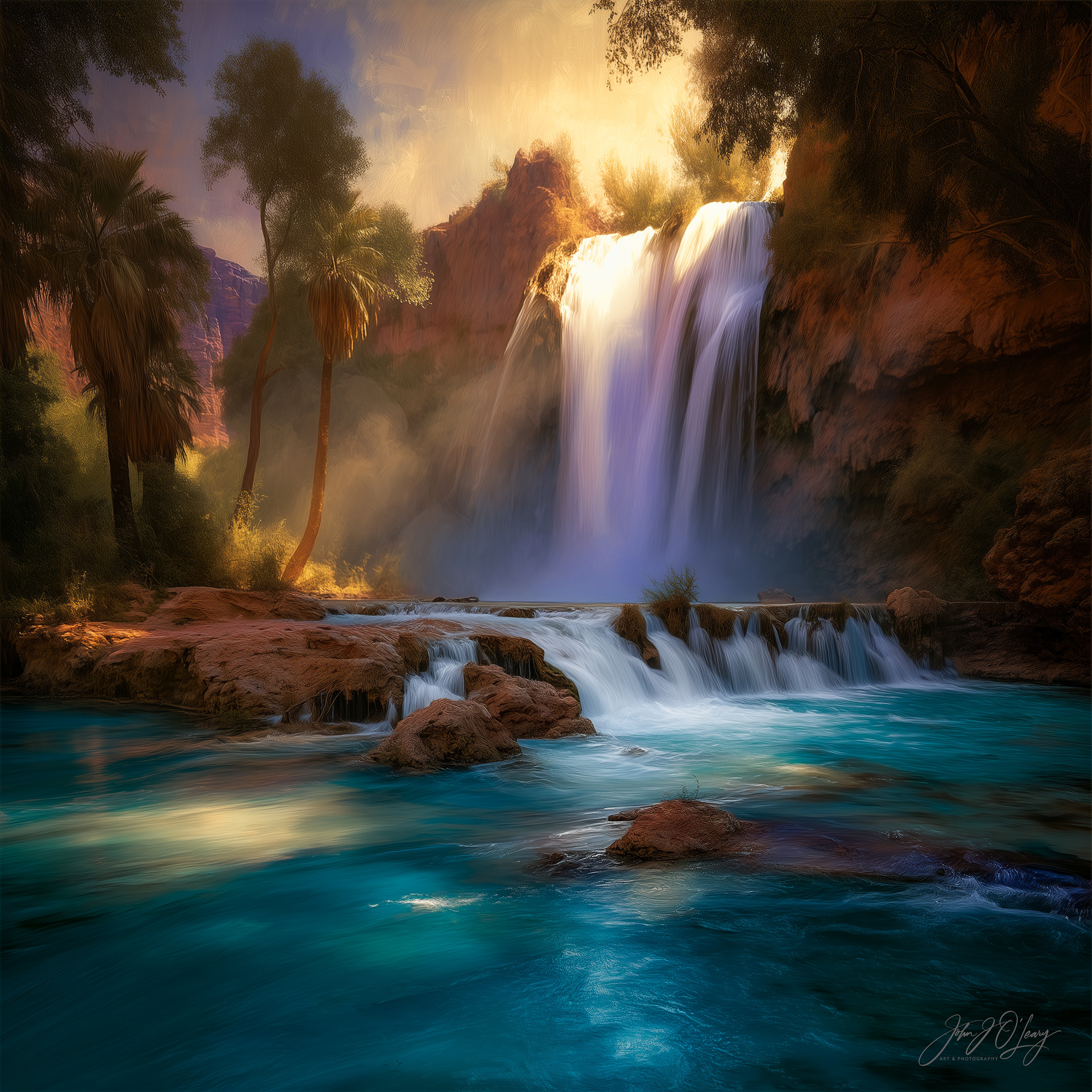 HAVASU FALLS IN ARIZONA