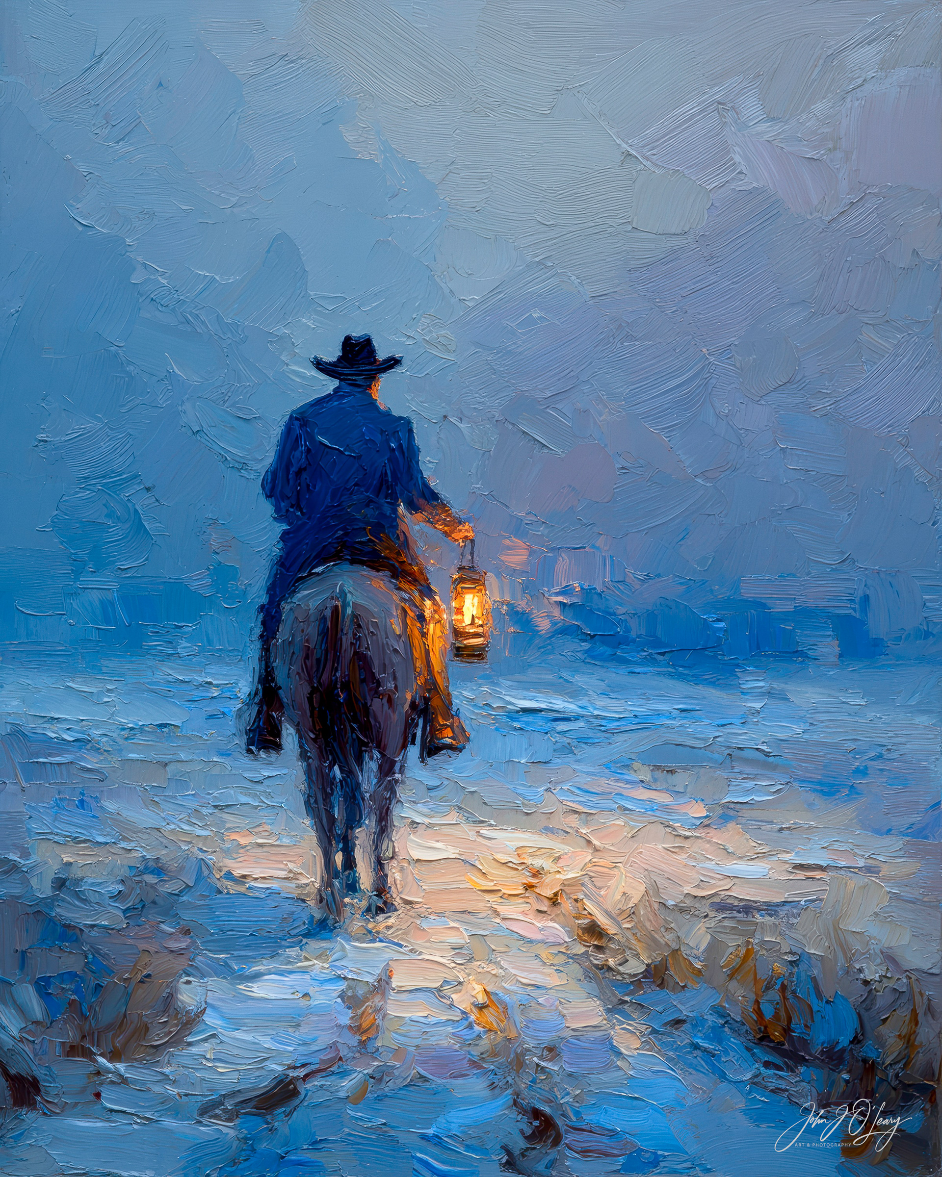 SEARCHING ON HORSEBACK