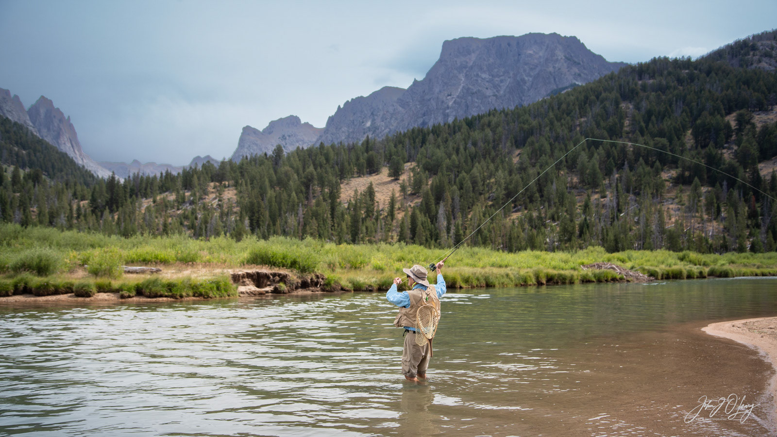 FLY FISHING NEAR GREEN LAKES | WYOMING