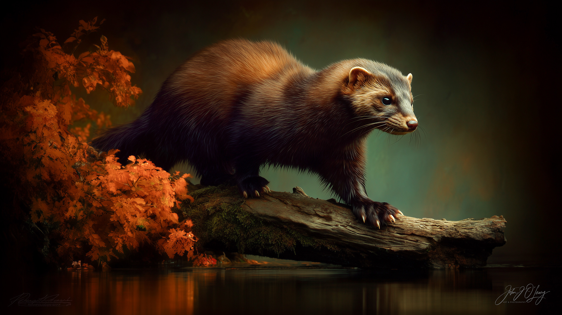 MINK | AT STREAM EDGE