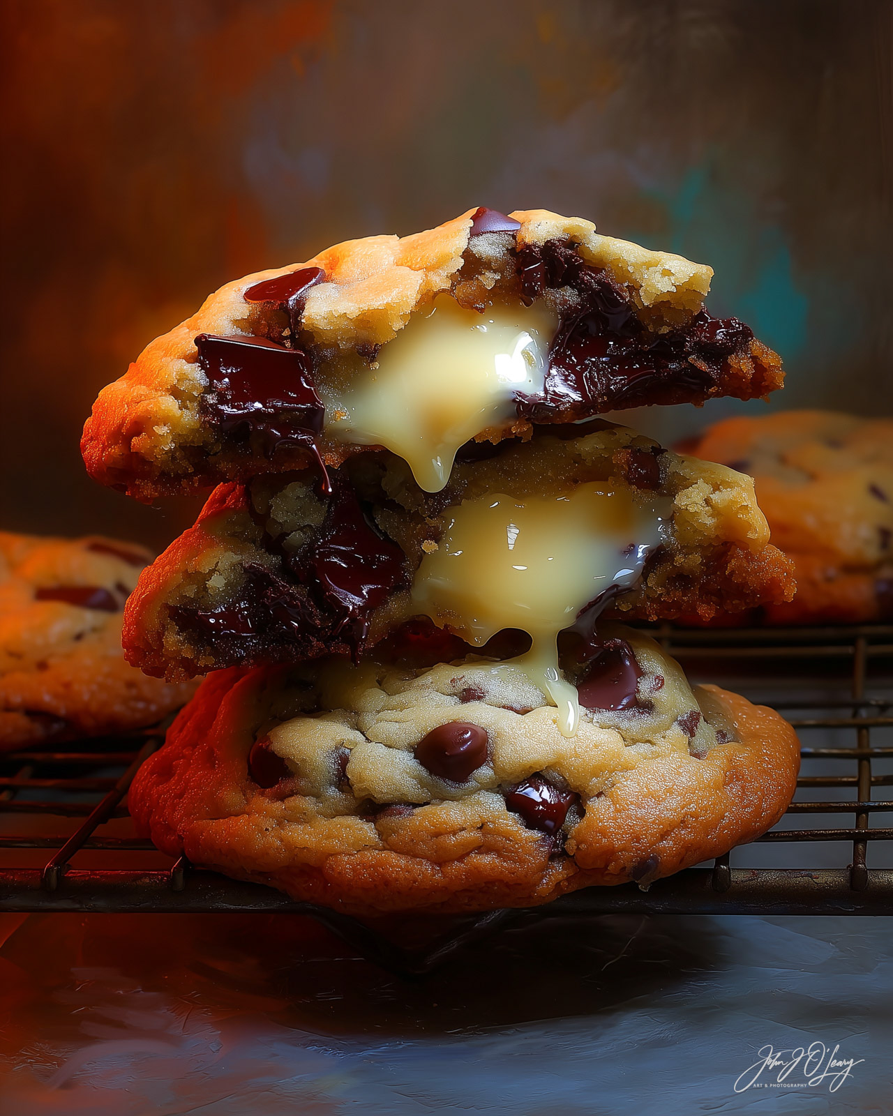 CHOCOLATE CHIP COOKIES WITH CREAM CHEESE