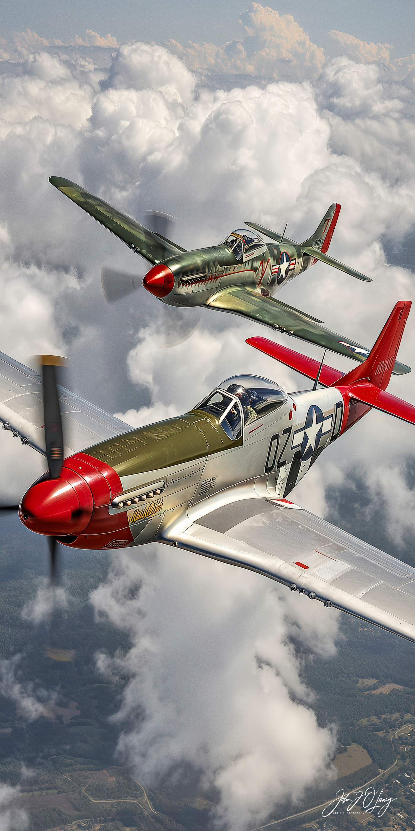 P51-D MUSTANGS