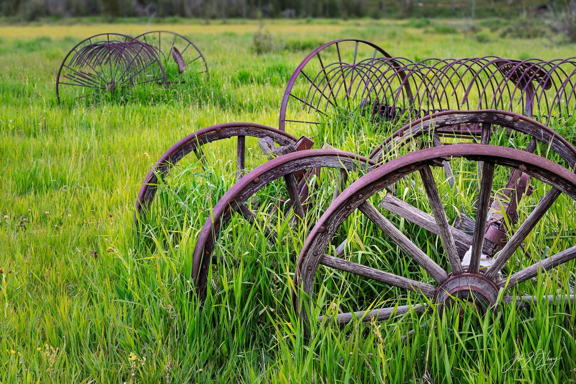 OLD FARM EQUIPMENT - COLORADO