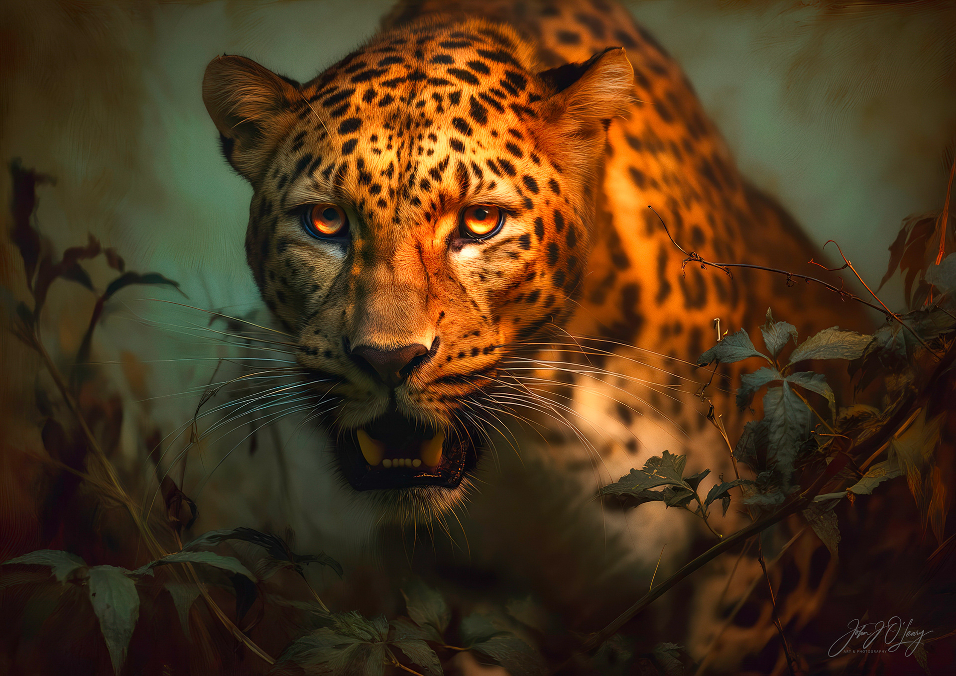 LEOPARD ON THE PROWL