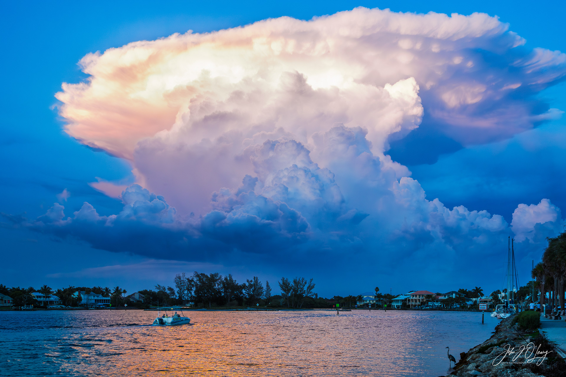 STORM CLOUDS OVER VENICE - FLORIDA