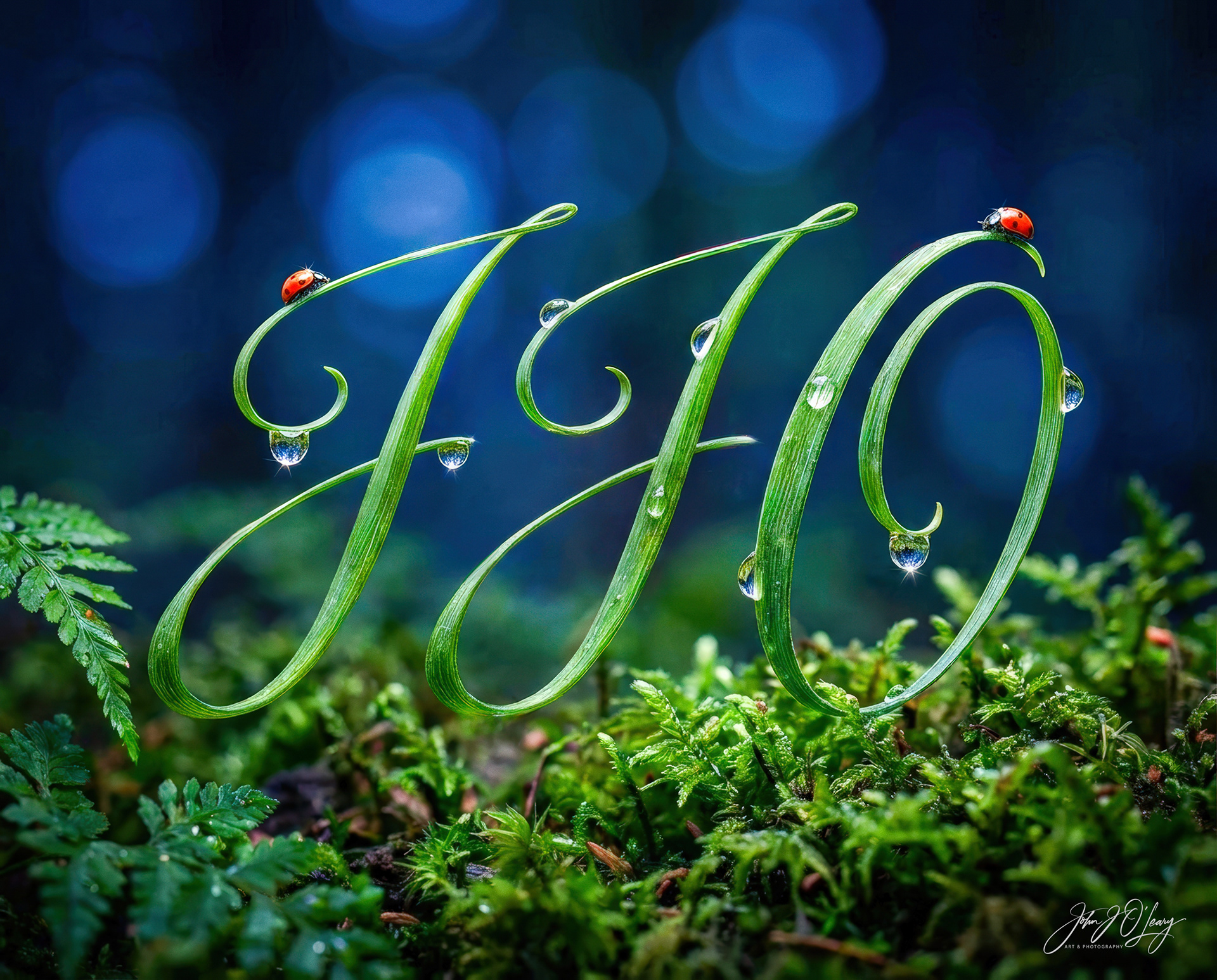 JJO INITIALS - NATURE THEME