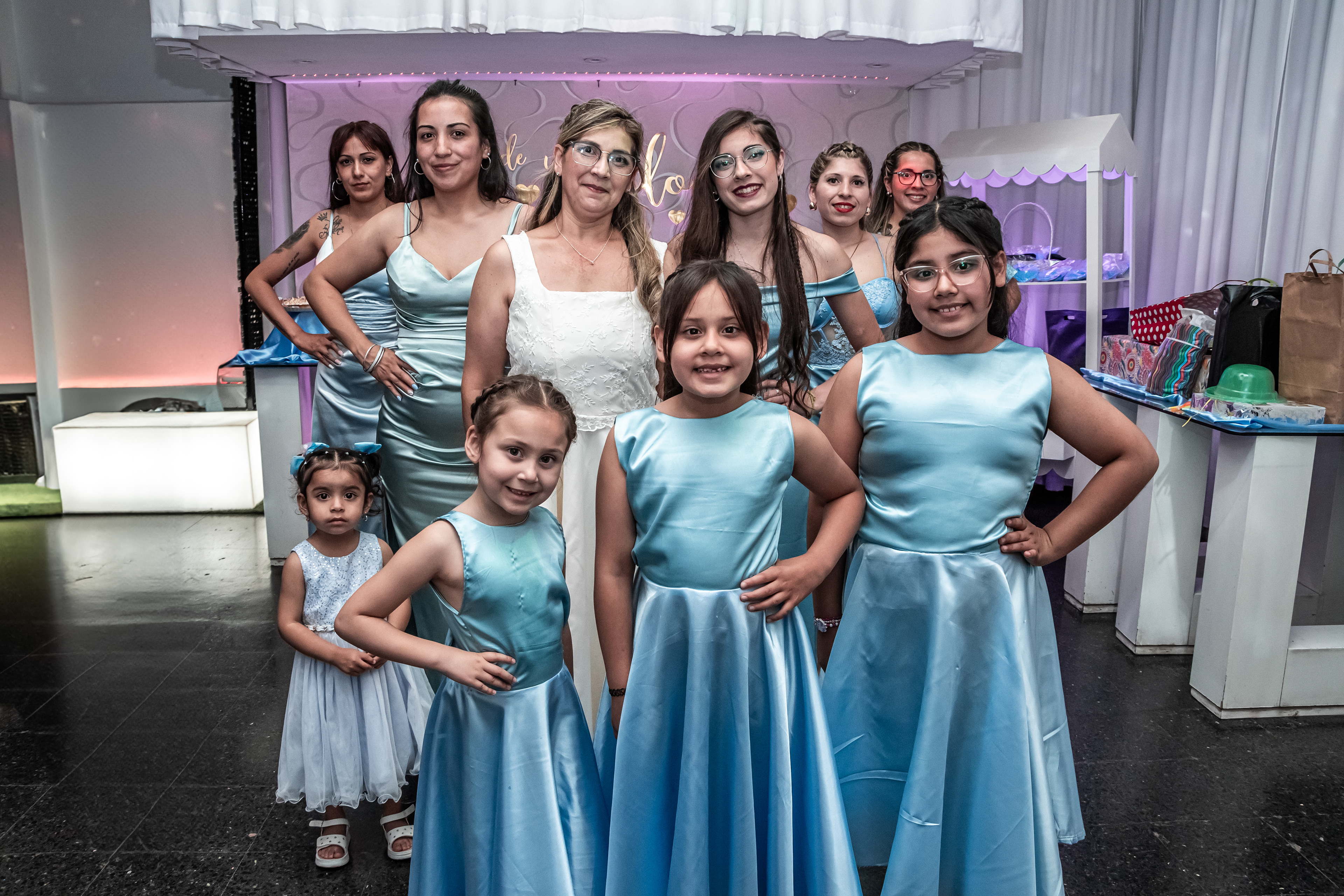 María y sus Damas de Honor