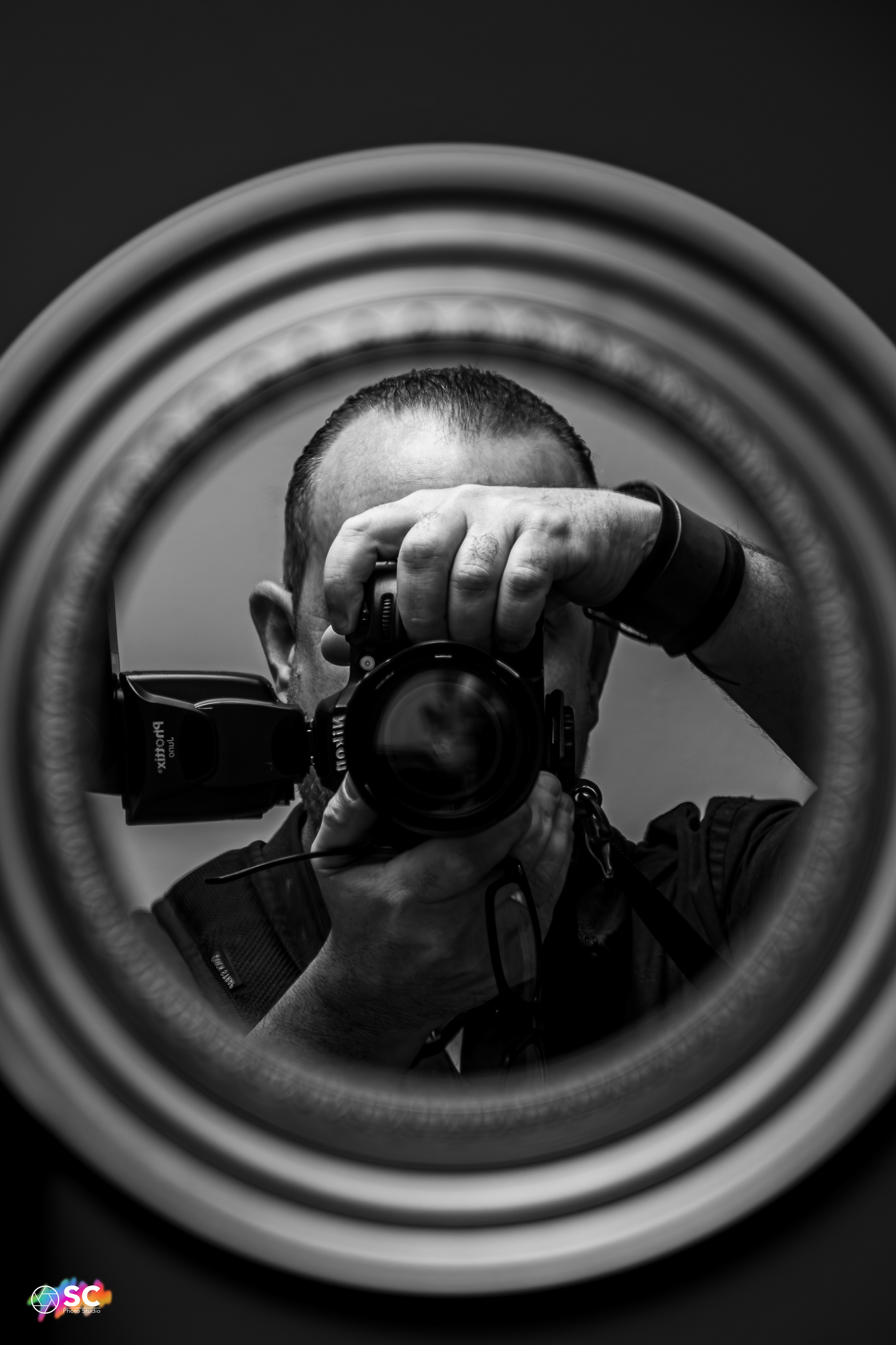 Autorretrato en el espejo