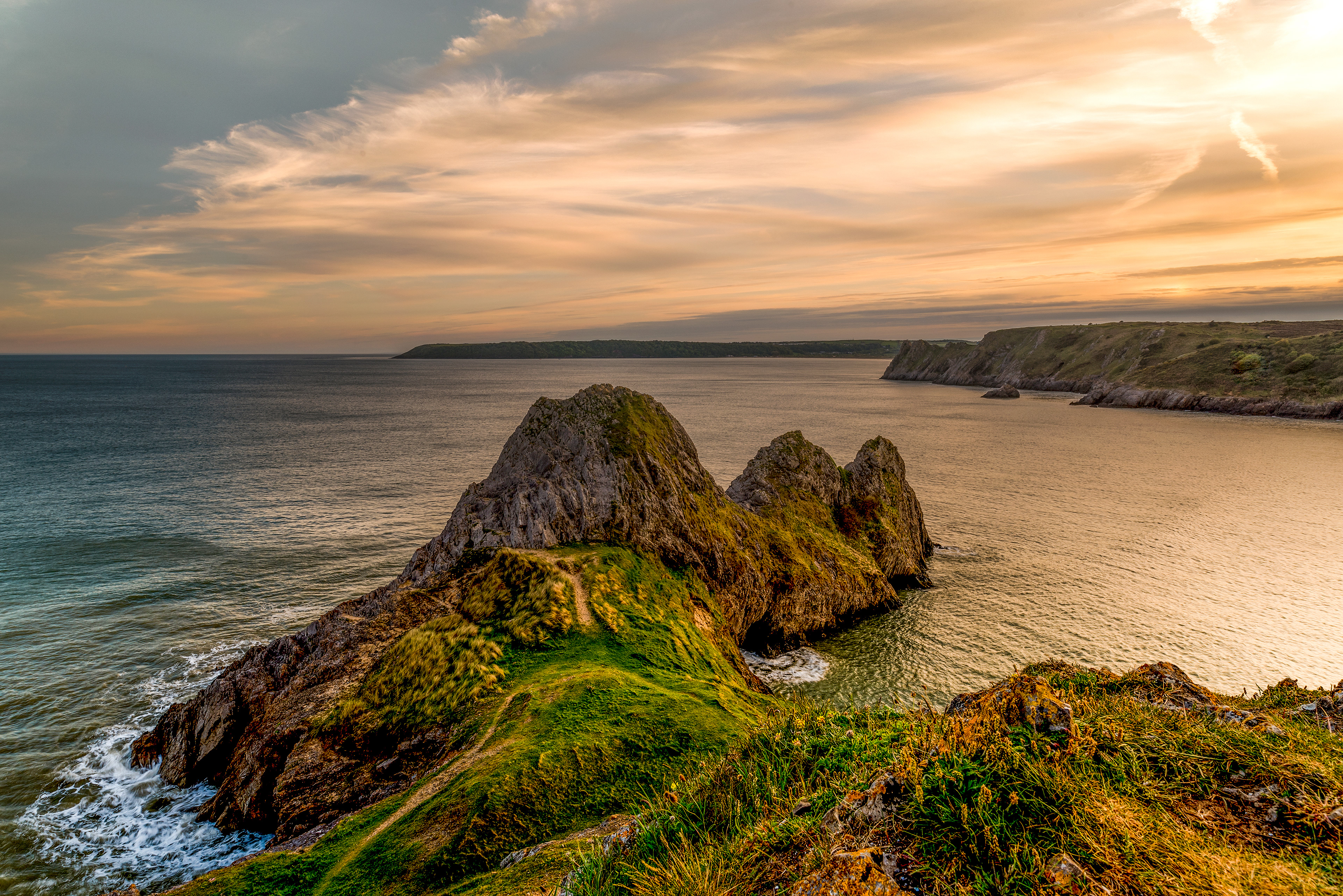 Three Cliffs Bay