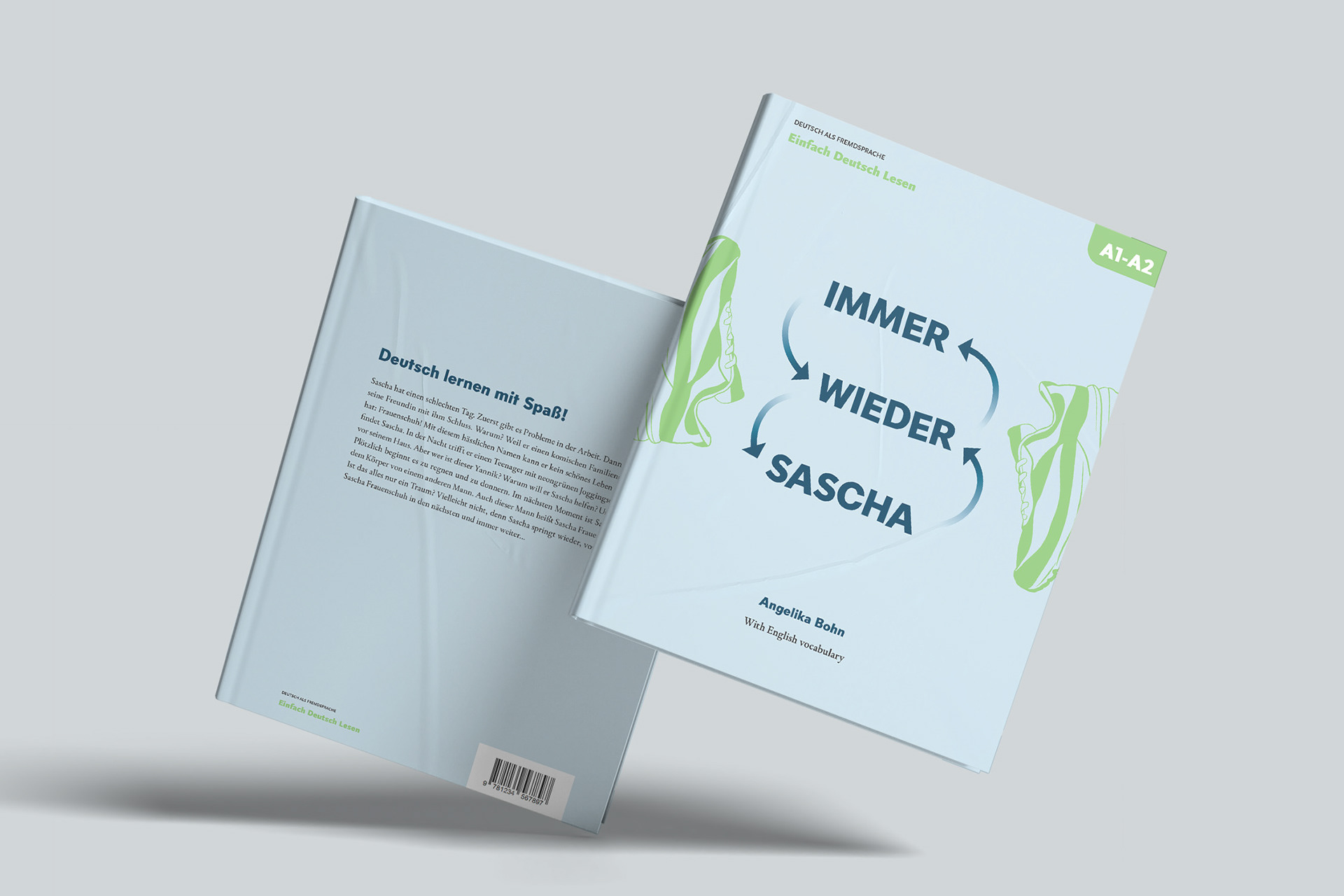 Immer Wieder Sascha - Front and back cover