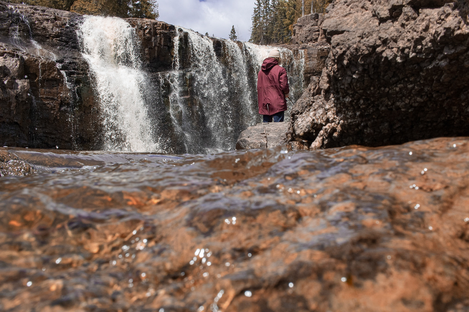 Gooseberry Lower Falls, Two Harbors