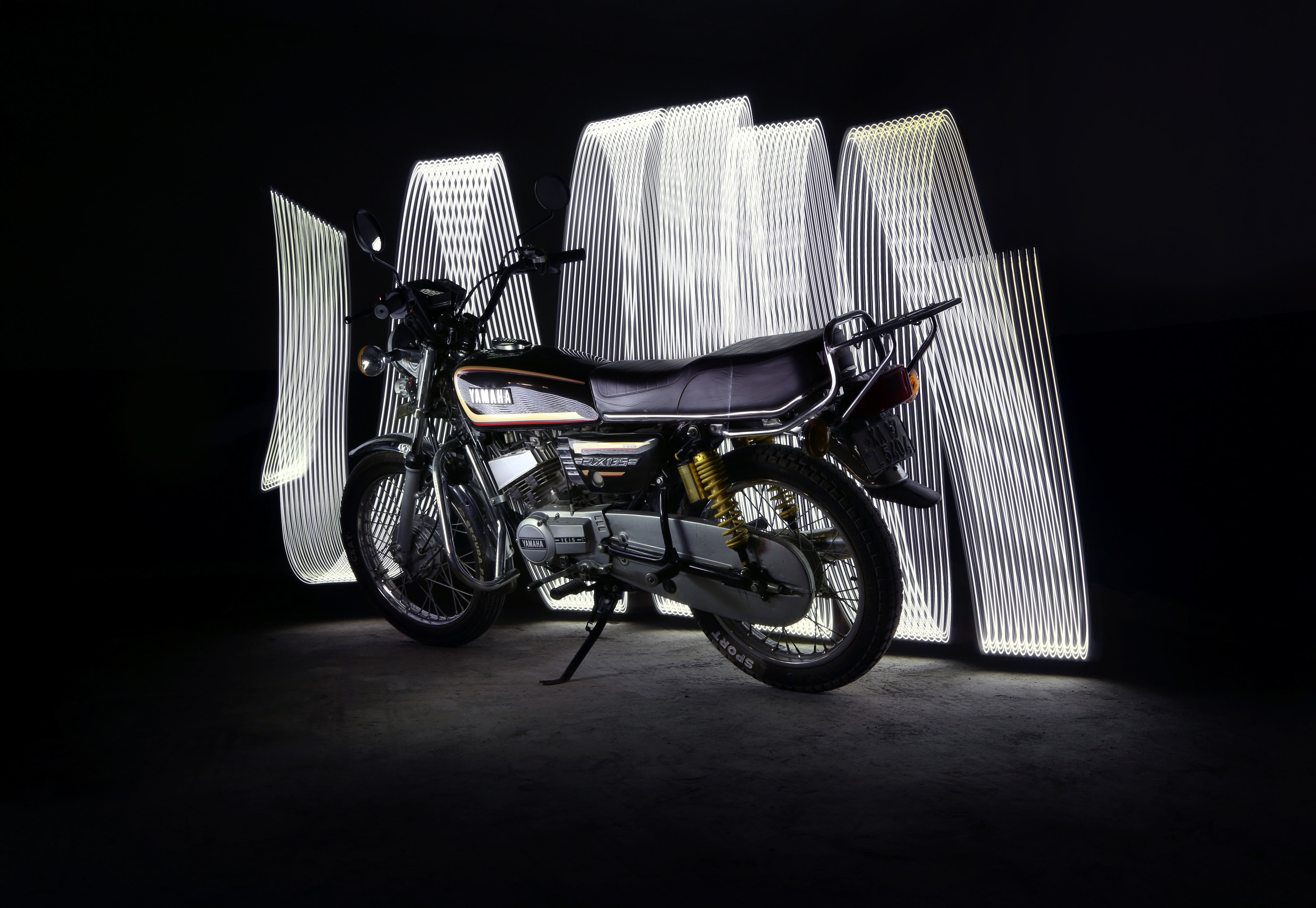 Nithin Narayan - Project: Yamaha RX135, 5 speed Restored.