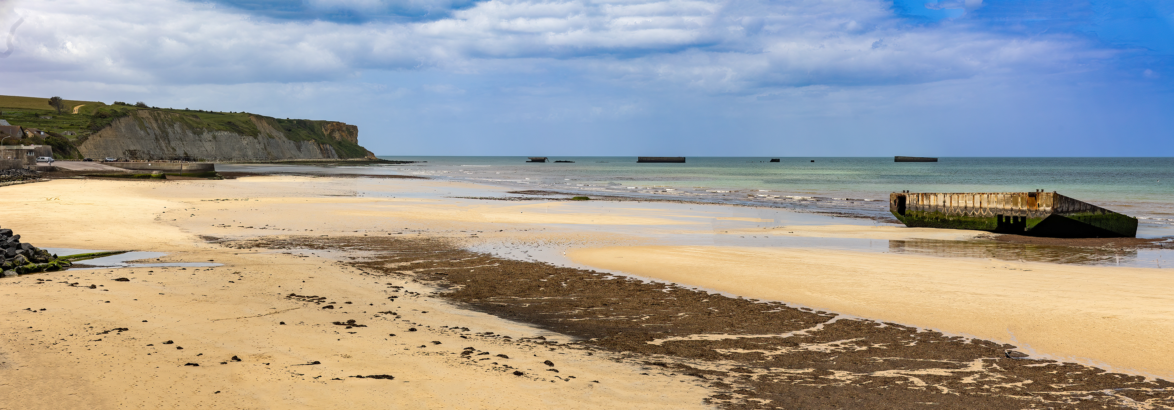 GOLD BEACH ARROMANCHES, NORMANDY, FRANCE