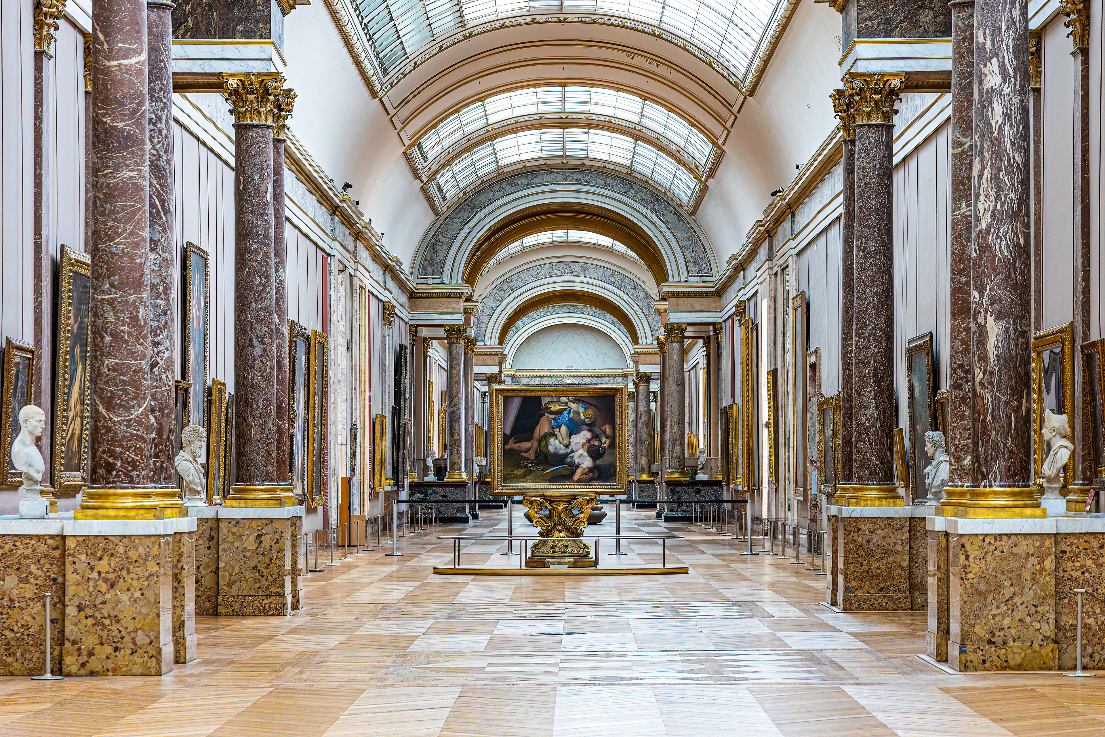 LOUVRE MUSEUM - PAINTINGS / ITALY