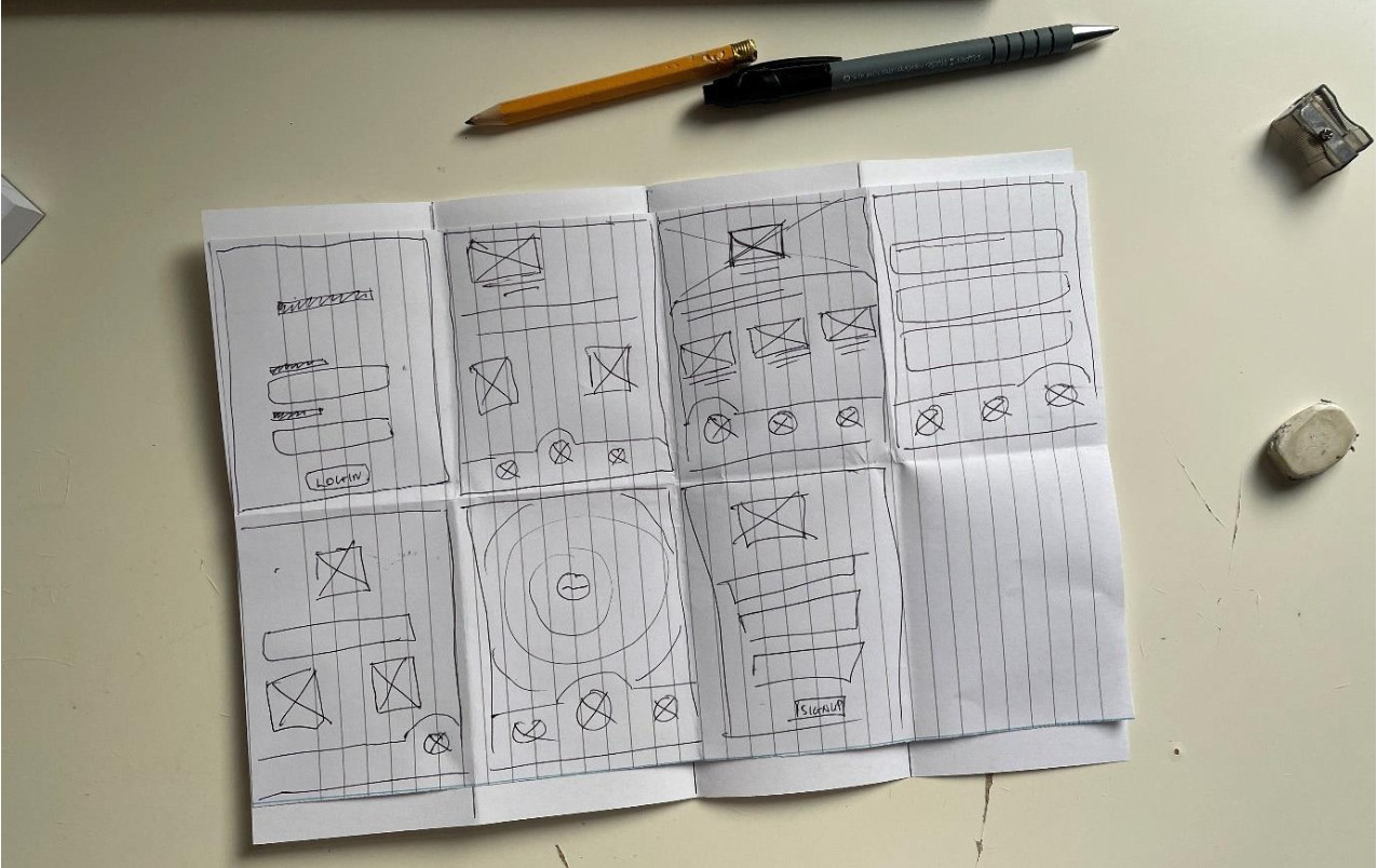 Mobile interface sketches