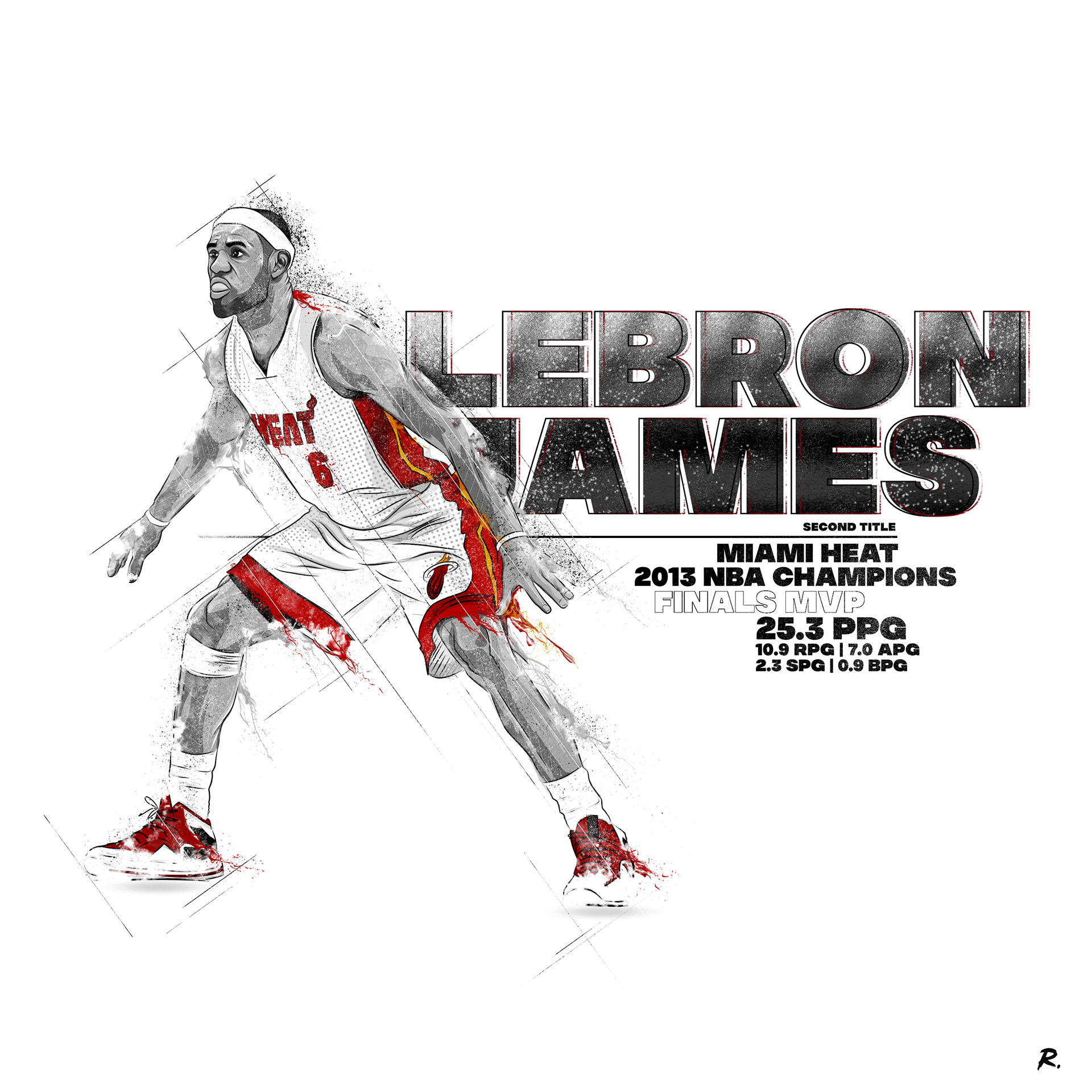 Lebron James Illustrations