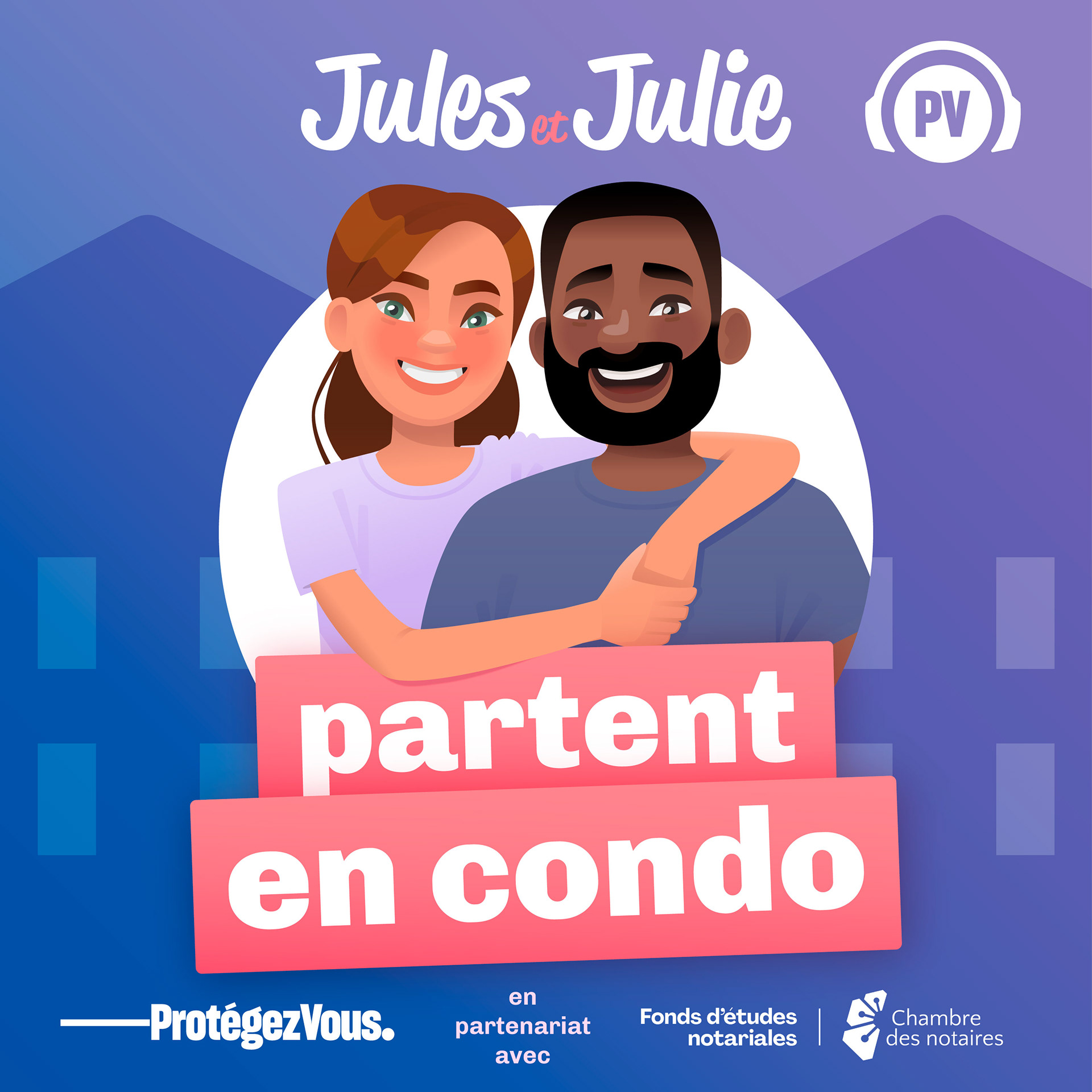 Visuel officiel Jules & Julie partent en condo