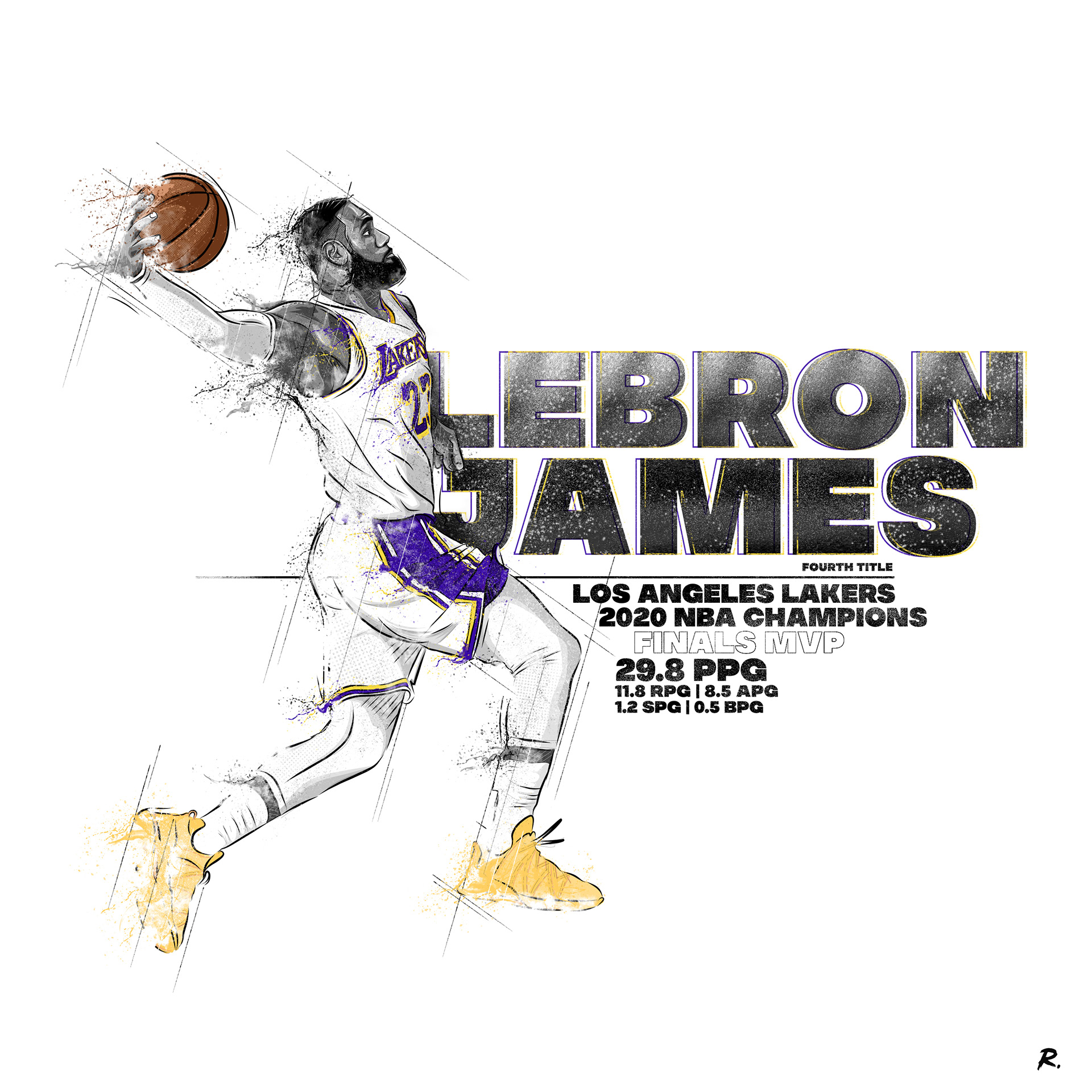 Lebron James Illustrations