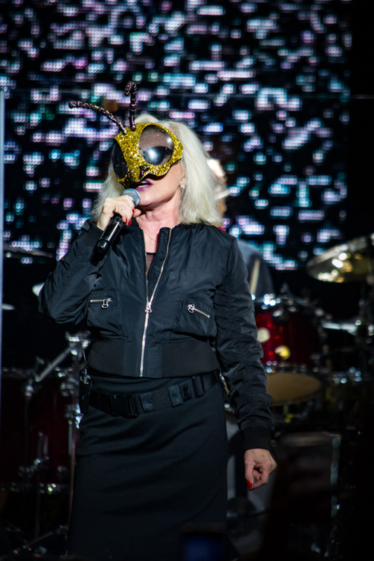 Debbie Harry with Blondie