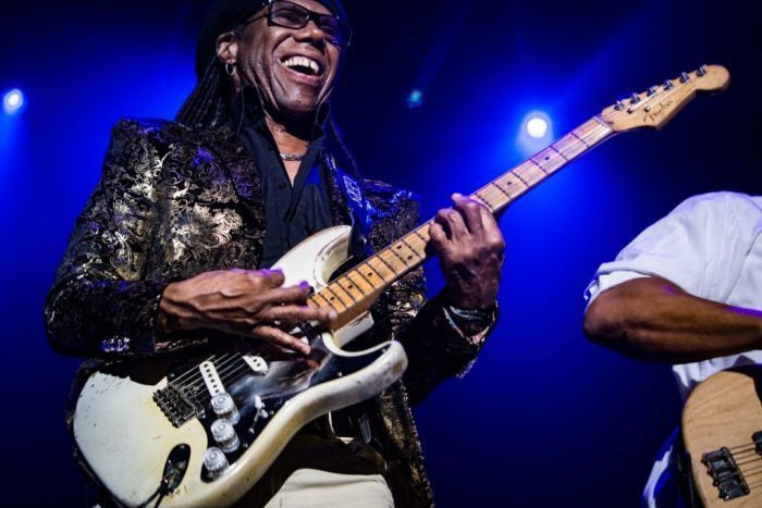 Nile Rogers with CHIC