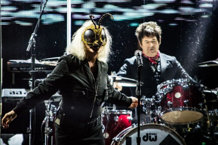 Debbie Harry with Blondie