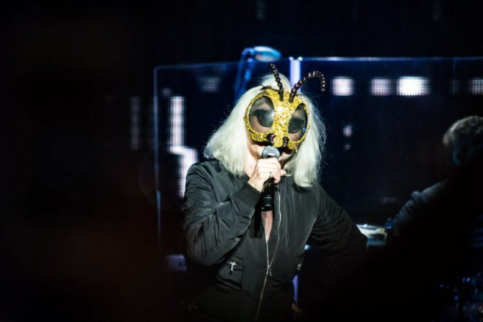 Debbie Harry with Blondie