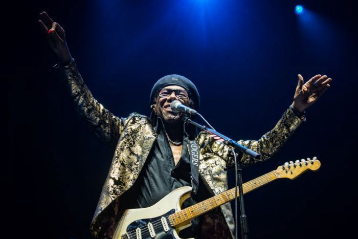 Nile Rogers with CHIC
