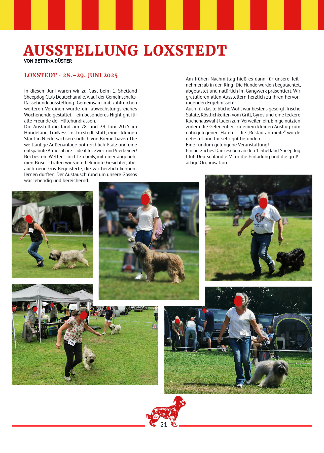Ausstellung Loxstedt – Reportageseite