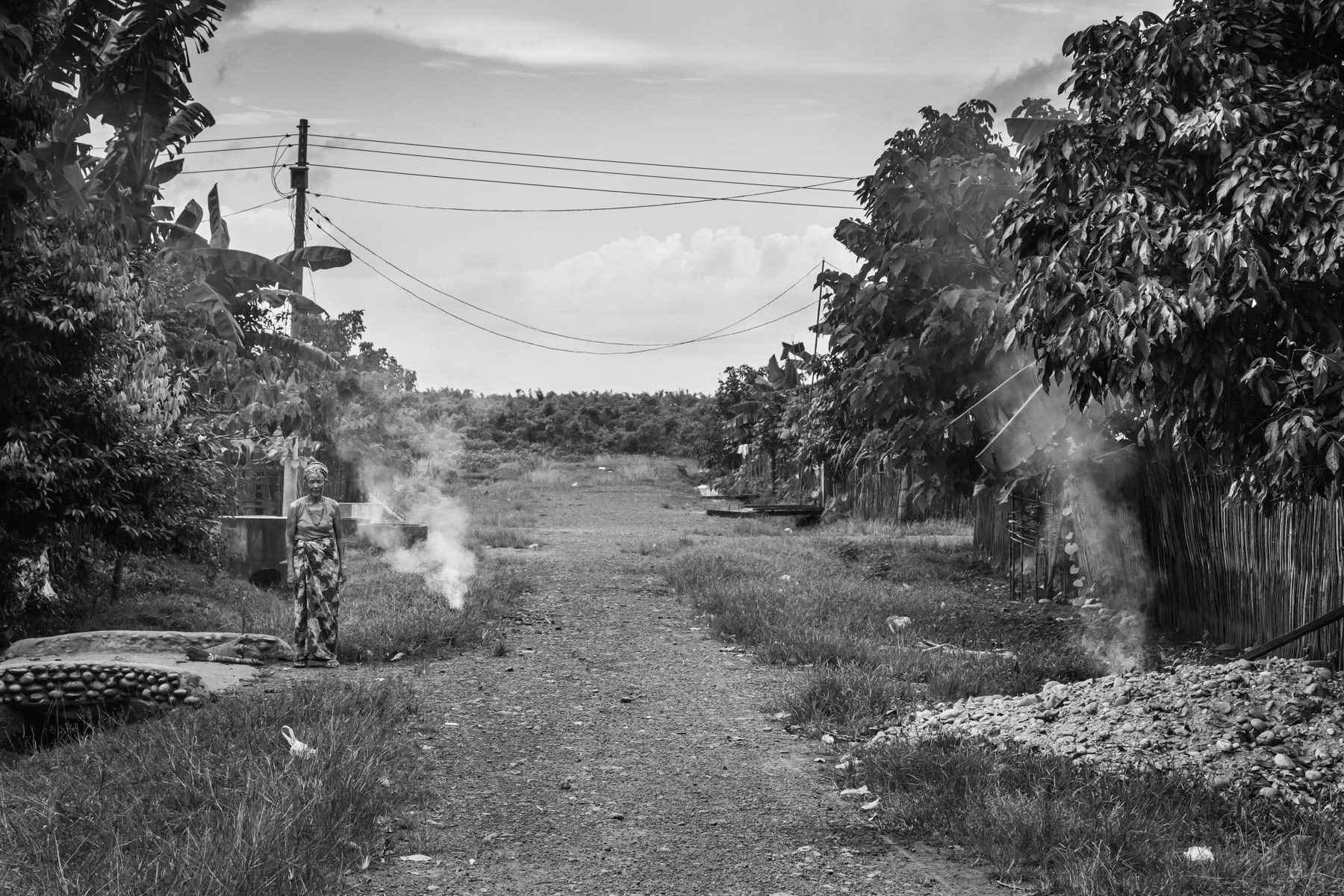 Ngwi Pyaw San Pya village for returnees in Kachin State. Over 100,000 Kachin are still displaced within Kachin State since the armed conflict resumed in 2011 between the Myanmar military and the Kachin Independence Army (KIA). Myitkyina township in government controlled territory, Myanmar, September 2019