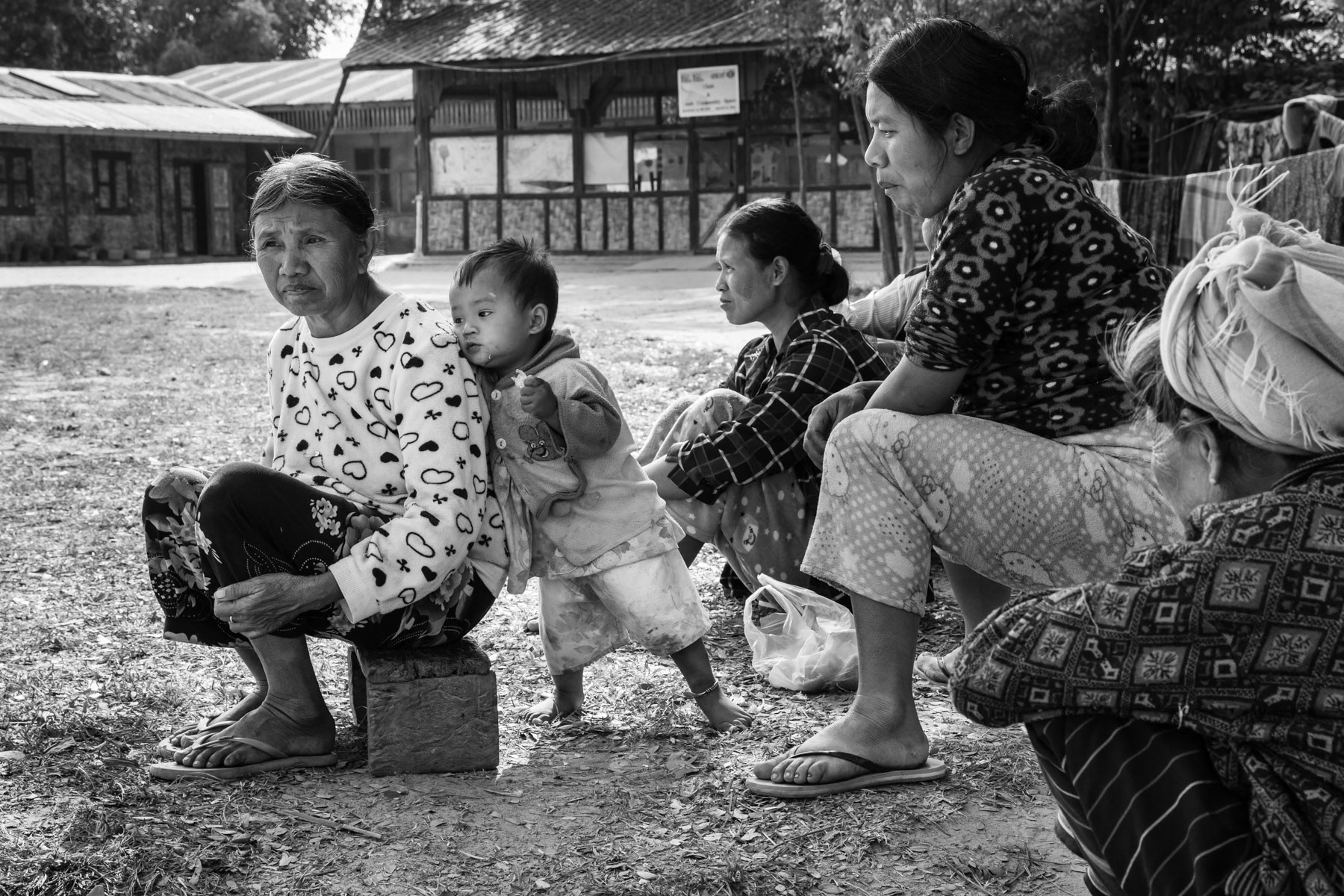 Kachin Internally Displaced Persons (IDP) hosted among 240 other IDPs in Htio San IDP Camp in Bhamo, Kachin State, Myanmar, January 2020