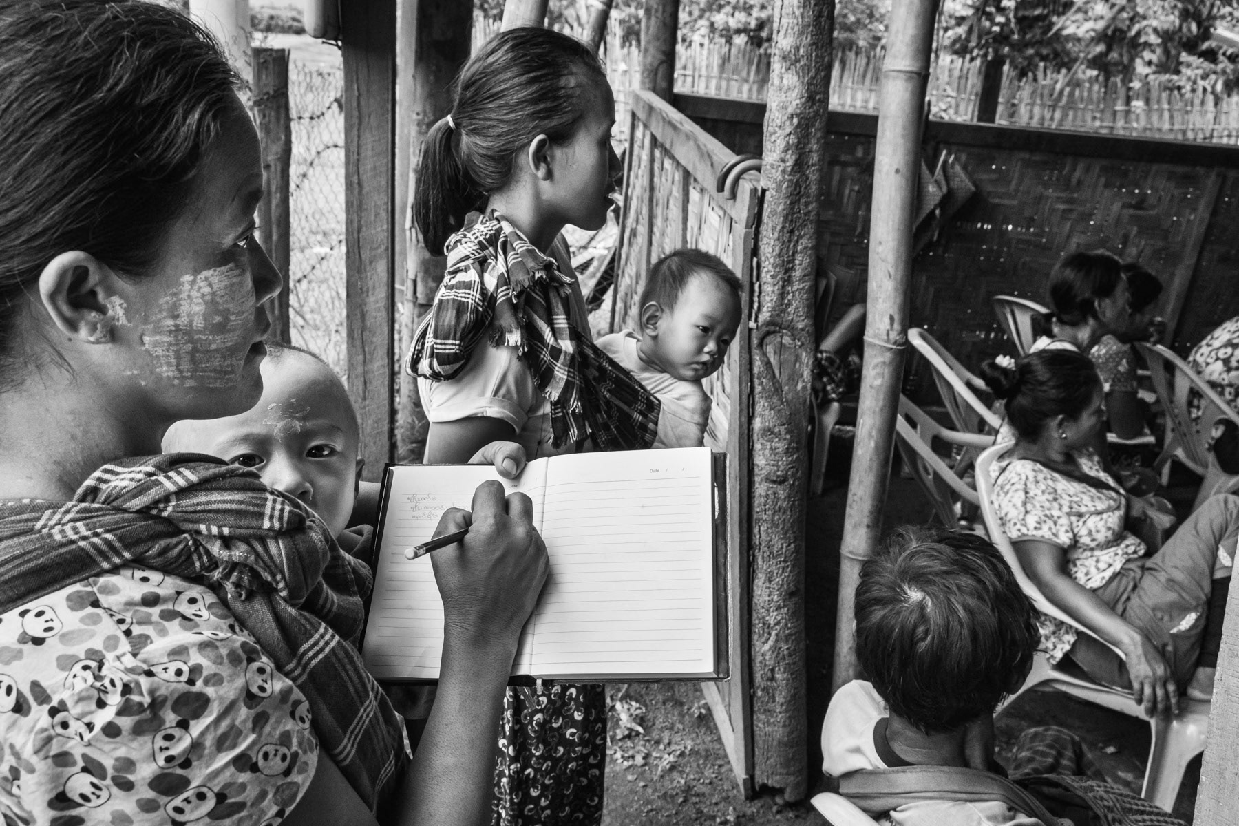 Livelihood training for Kachin returnees organised by the Kachin Baptist Convention (KBC). Ngwi Pyaw San Pya village in Myitkyina township, Myanmar, September 2019