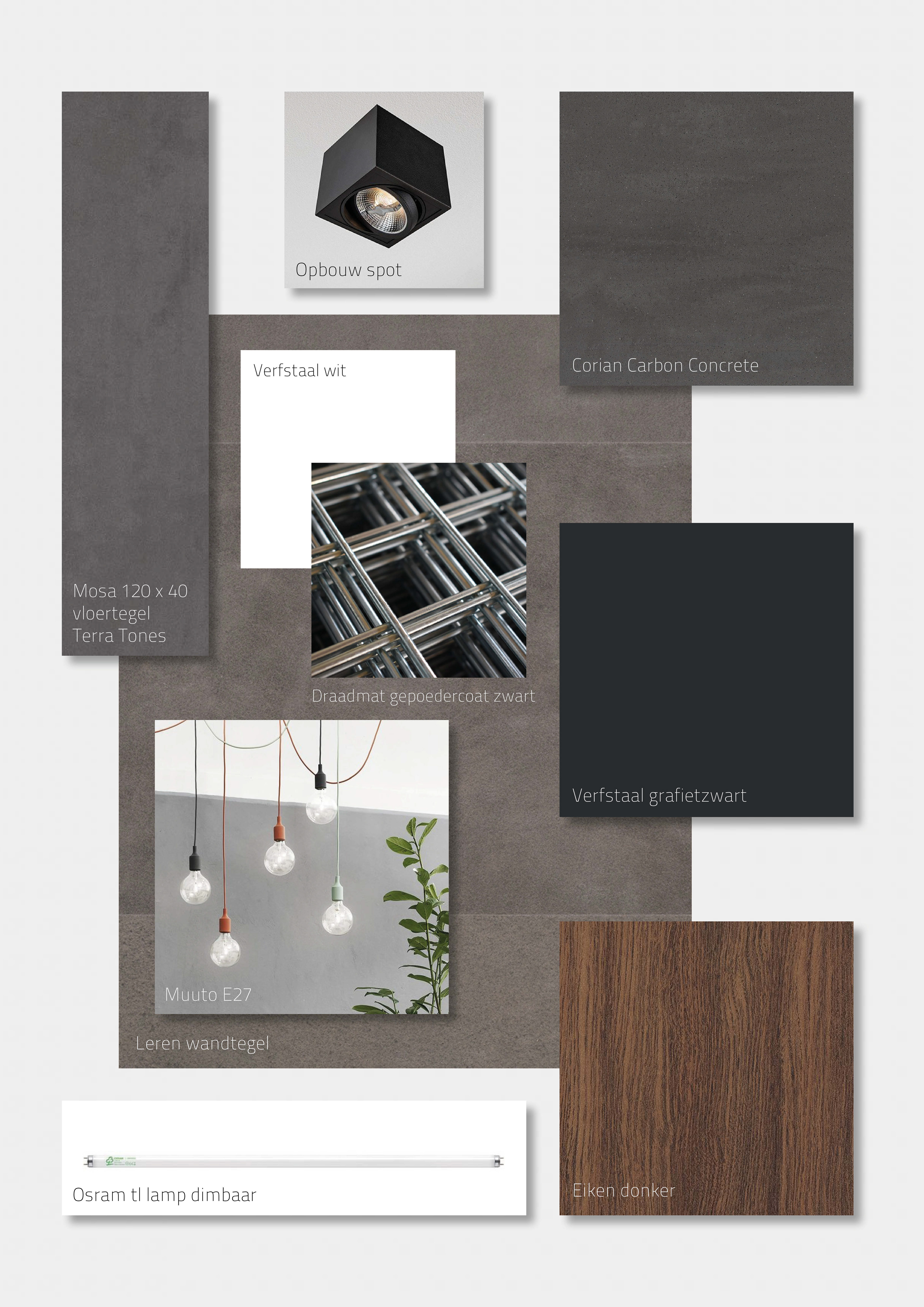 Materiaal moodboard